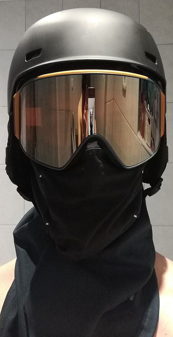 Anon M4 Cylindrical snøbriller LB Midnight Gus blå linse