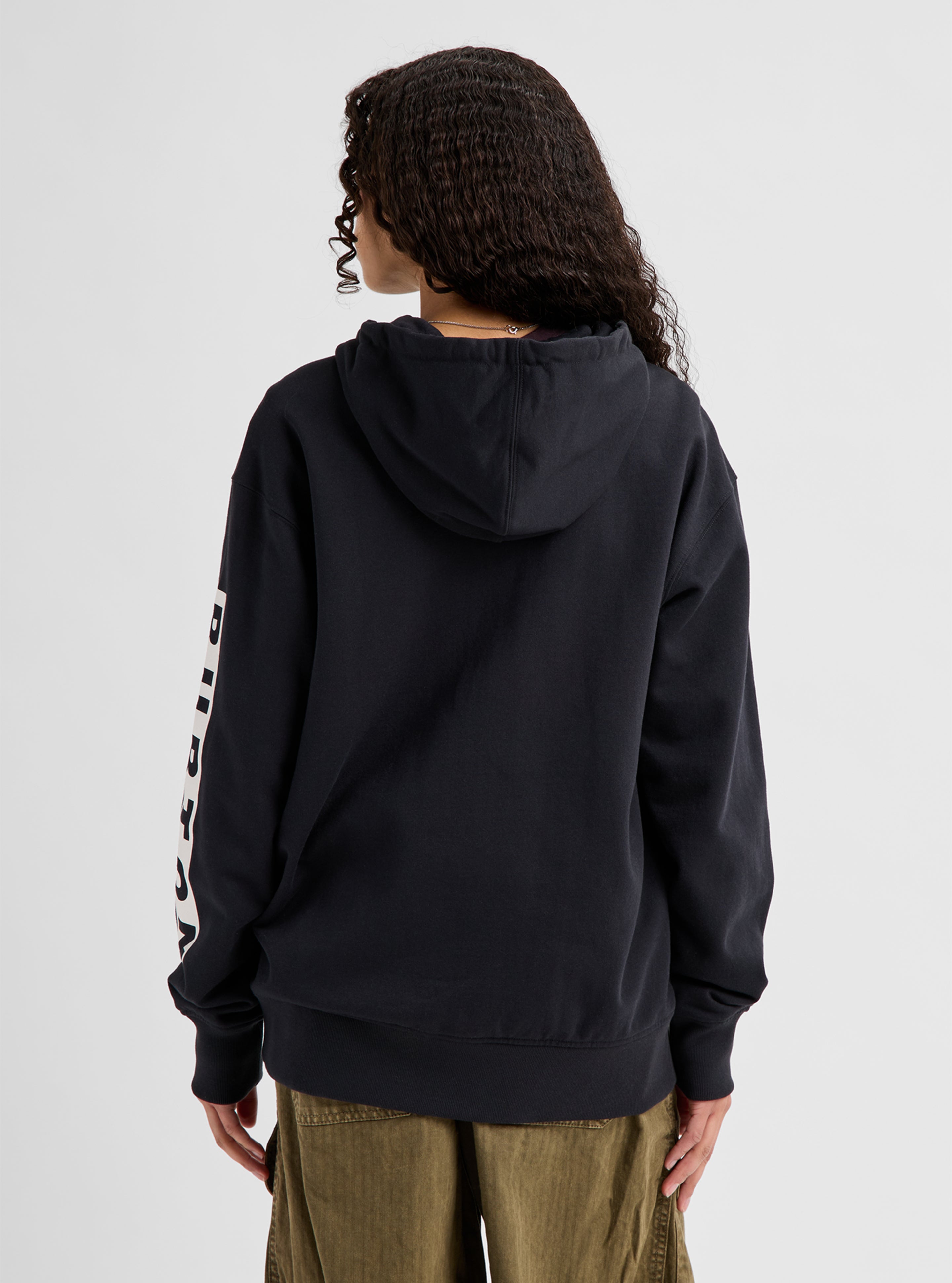 Burton Elite Full-Zip Hoodie hettegenser Dried Moss økologisk bomull