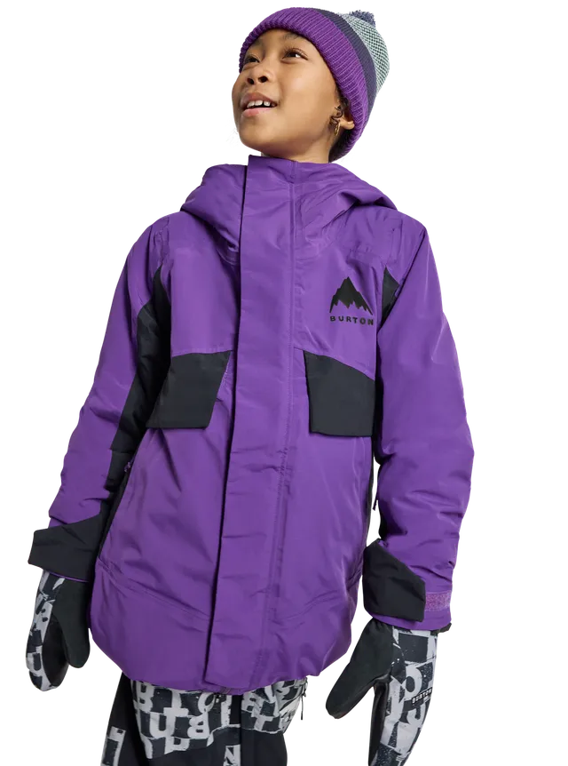 Burton Ascutney 2L jakke barn Imperial Purple