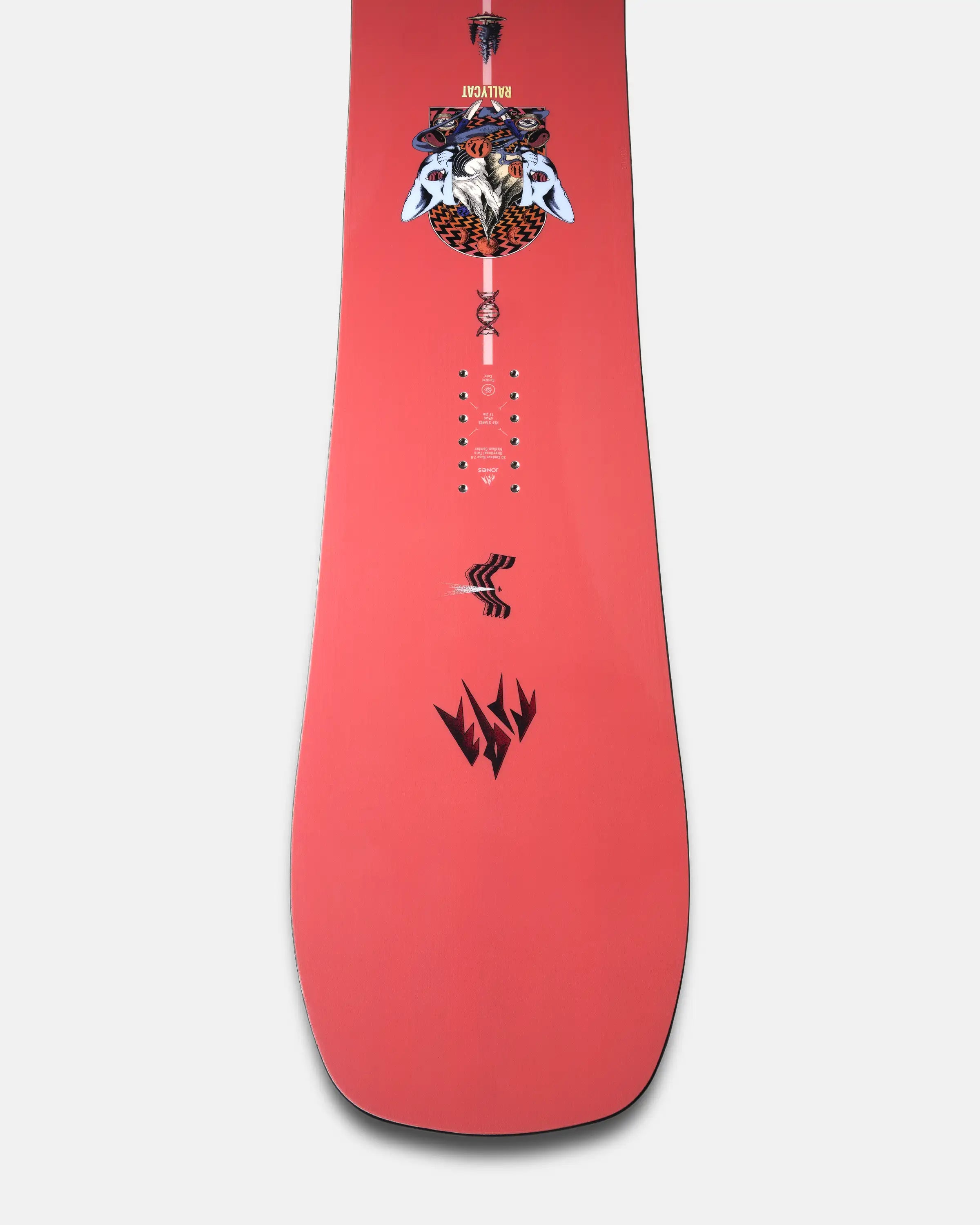 Jones Rally Cat snowboard dame 148 myk camber