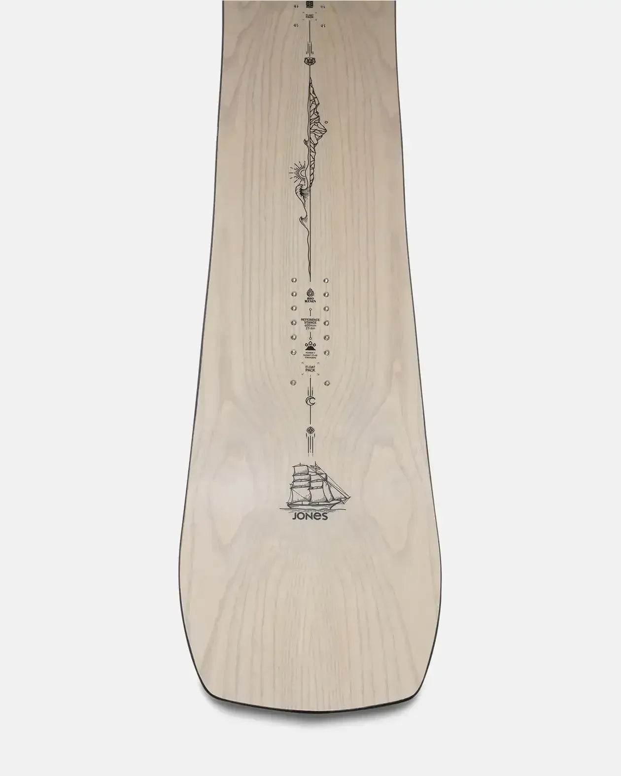 Jones Flagship 2025 snowboard dame 149 freeride