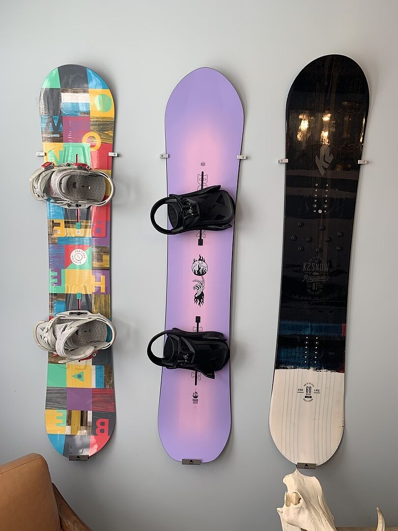 Burton Collector's Edition snowboard veggfeste sølv