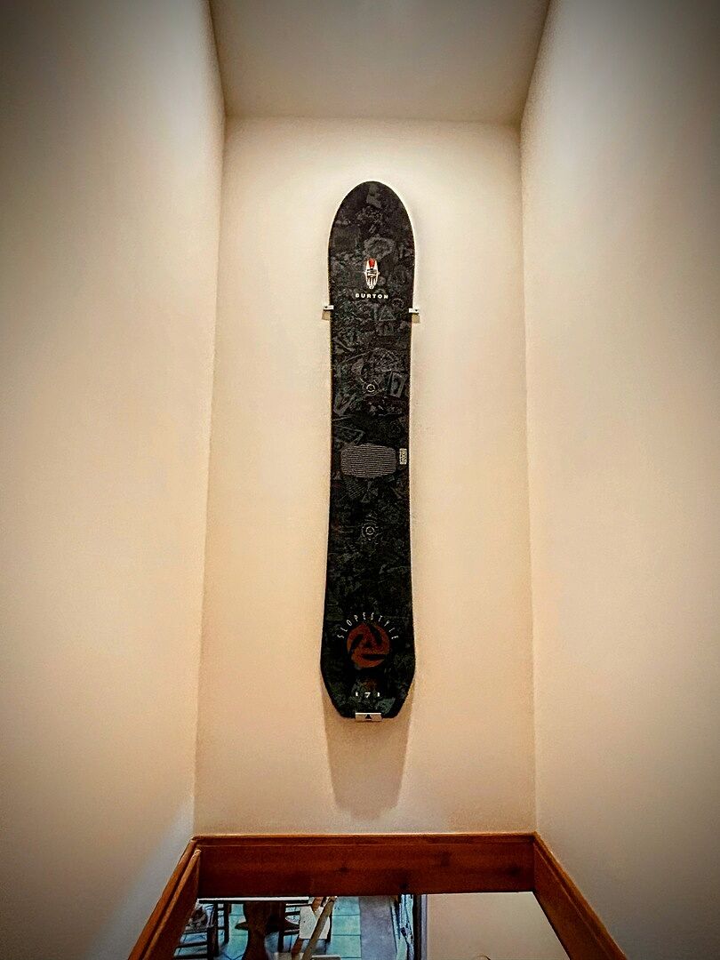 Burton Collector's Edition snowboard veggfeste sølv