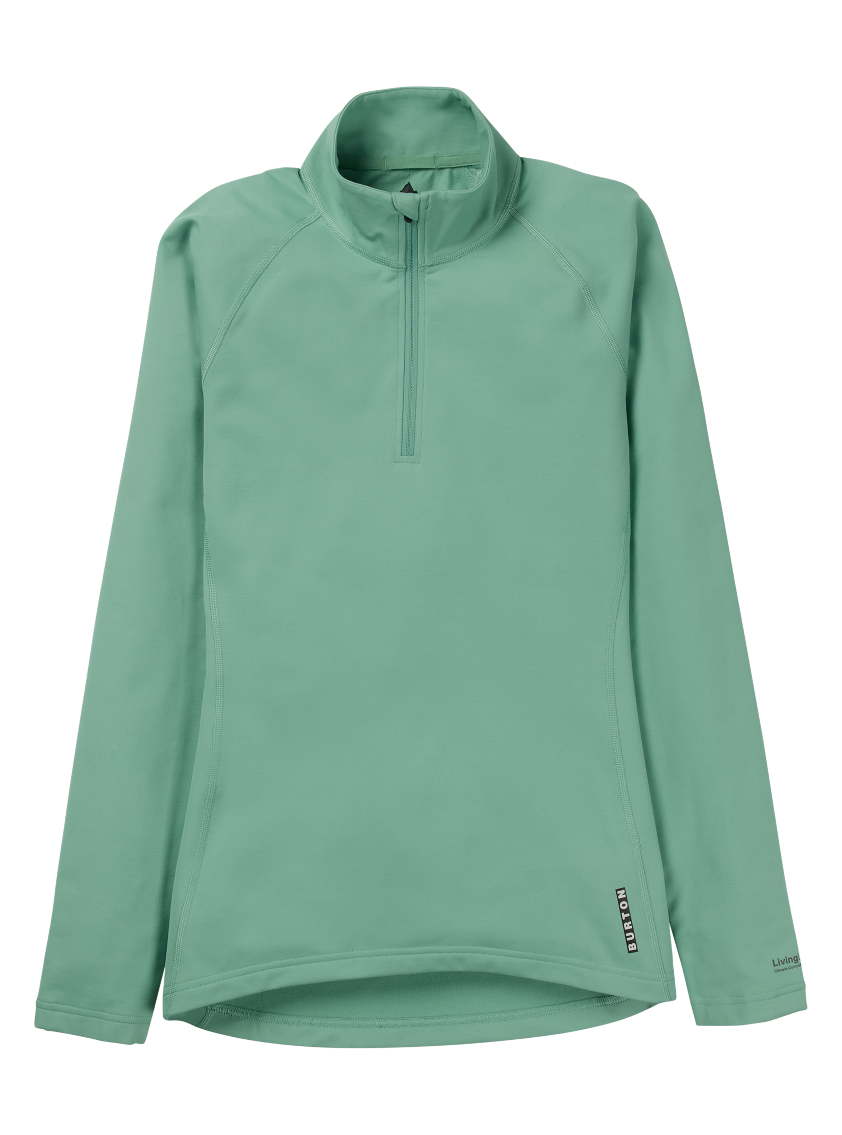 Burton Heavyweight X Base Layer Quarter-Zip genser dame True Black