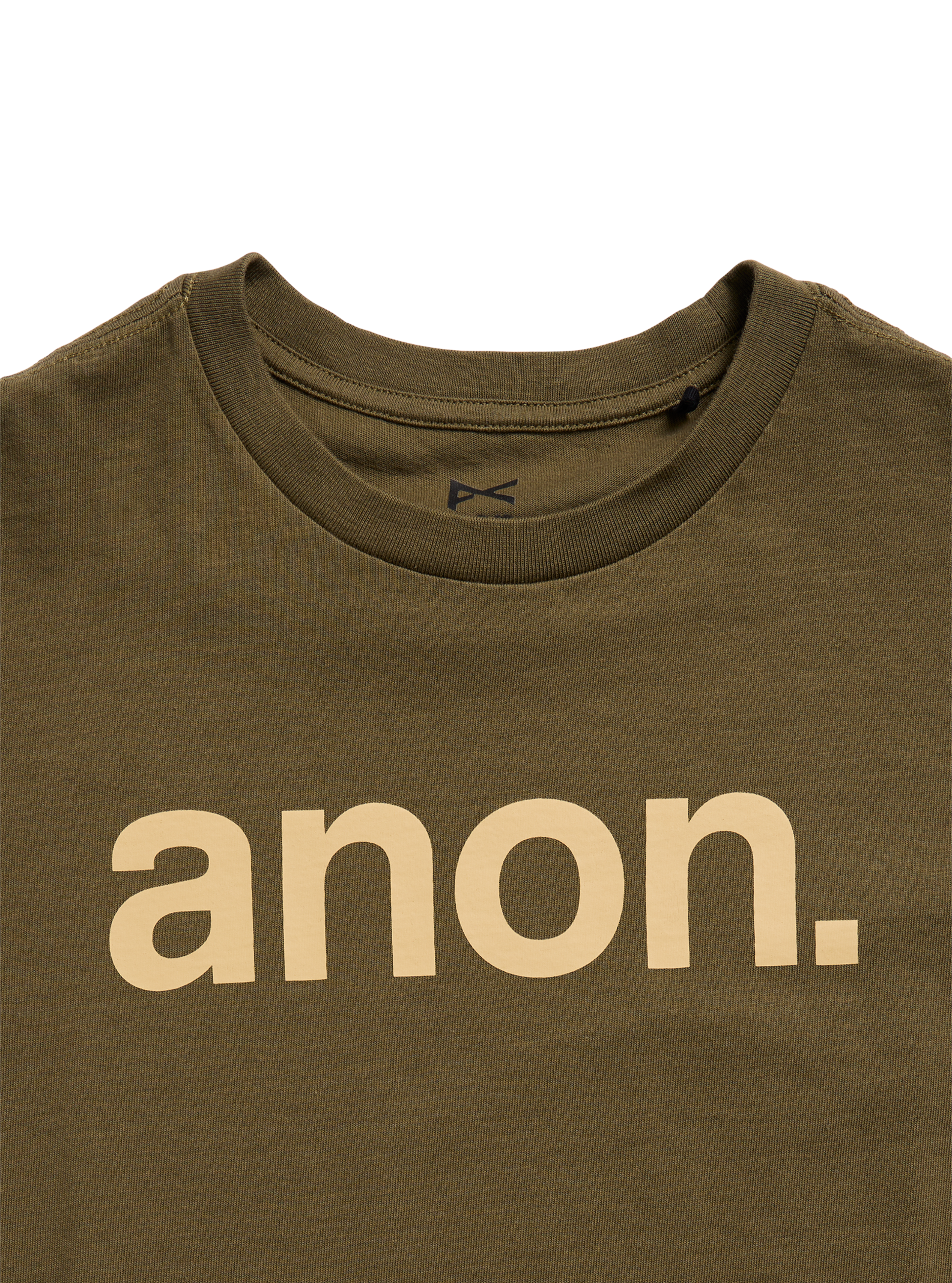 Burton Anon t-skjorte Dried Moss økologisk