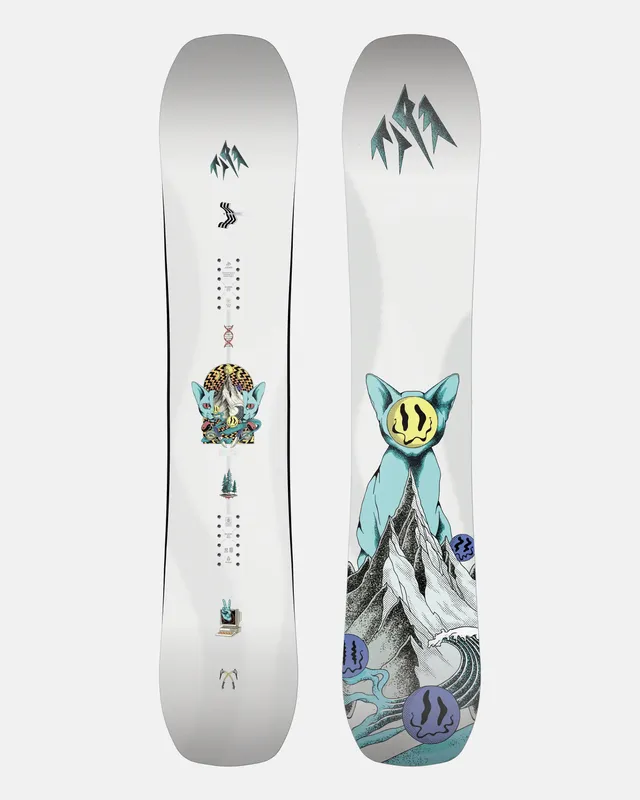 Jones Rally Cat snowboard herre 156 myk camber