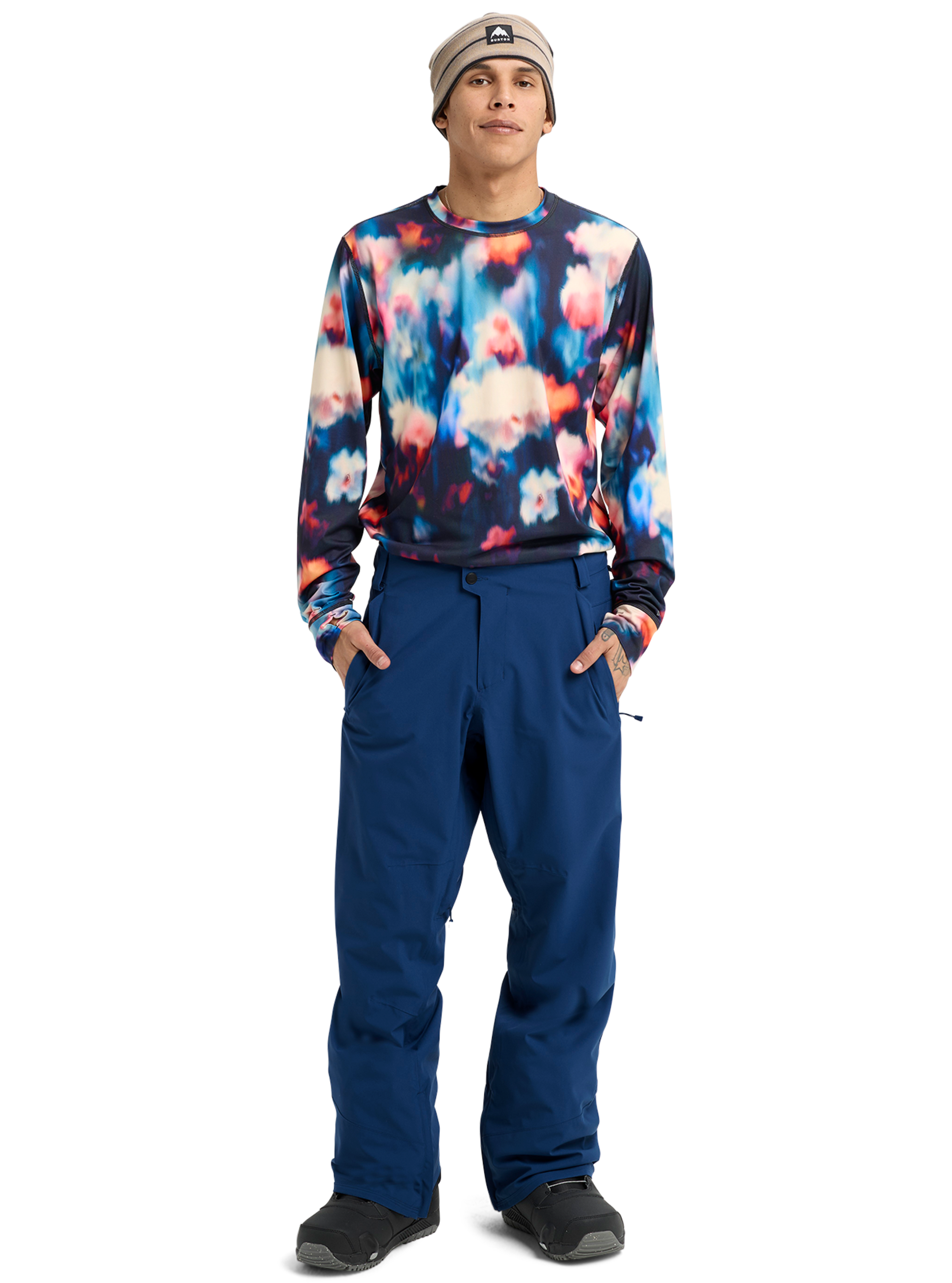 Burton Reserve 2L Stretch skallbukse herre Nightfall vanntett