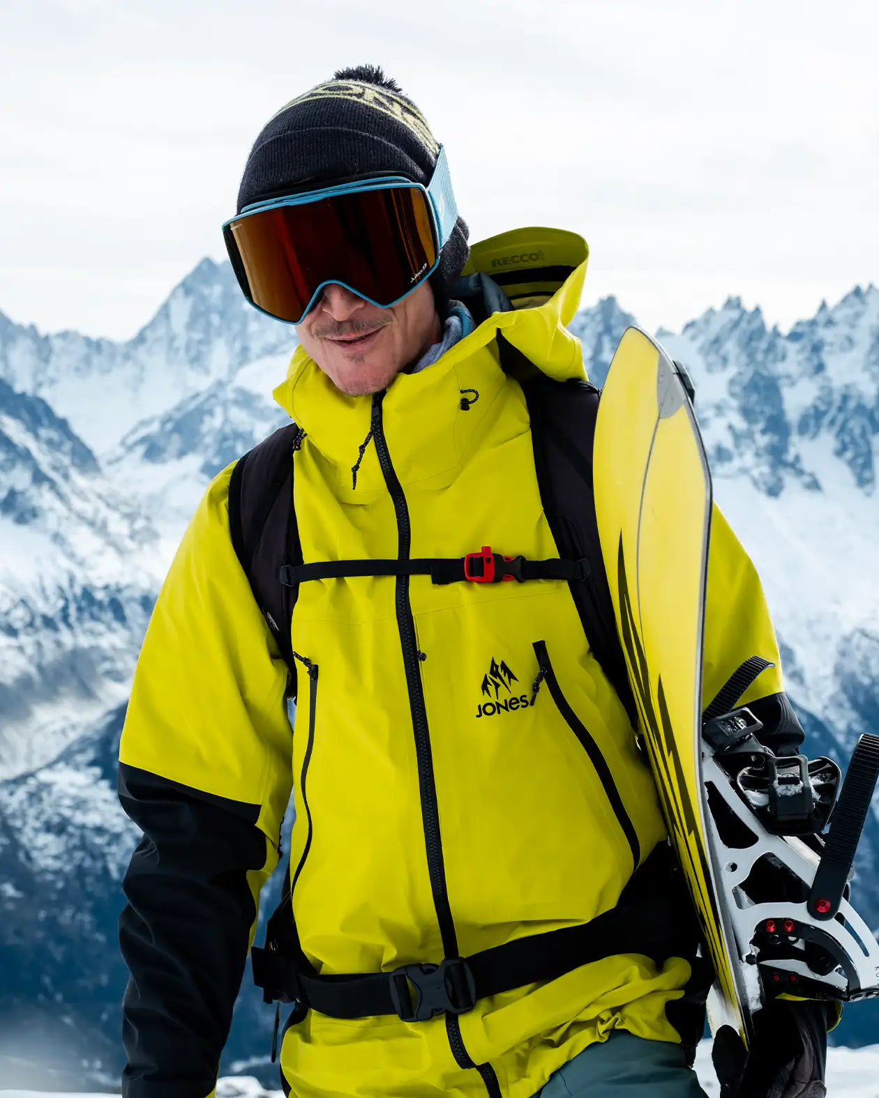 Jones Shralpinist GORE-TEX jakke herre Stealth Black