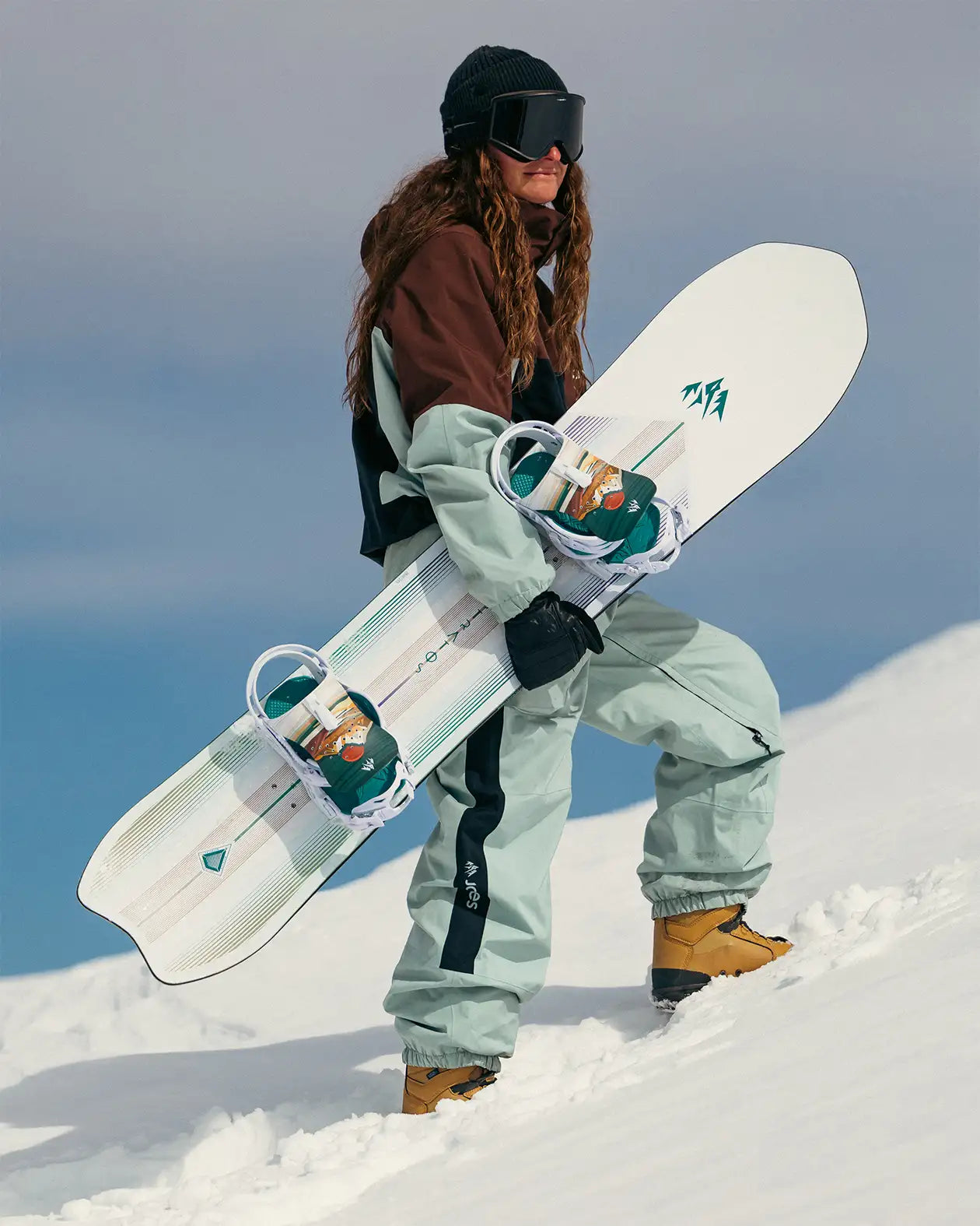 Jones Stratos snowboard 149 dame pudder