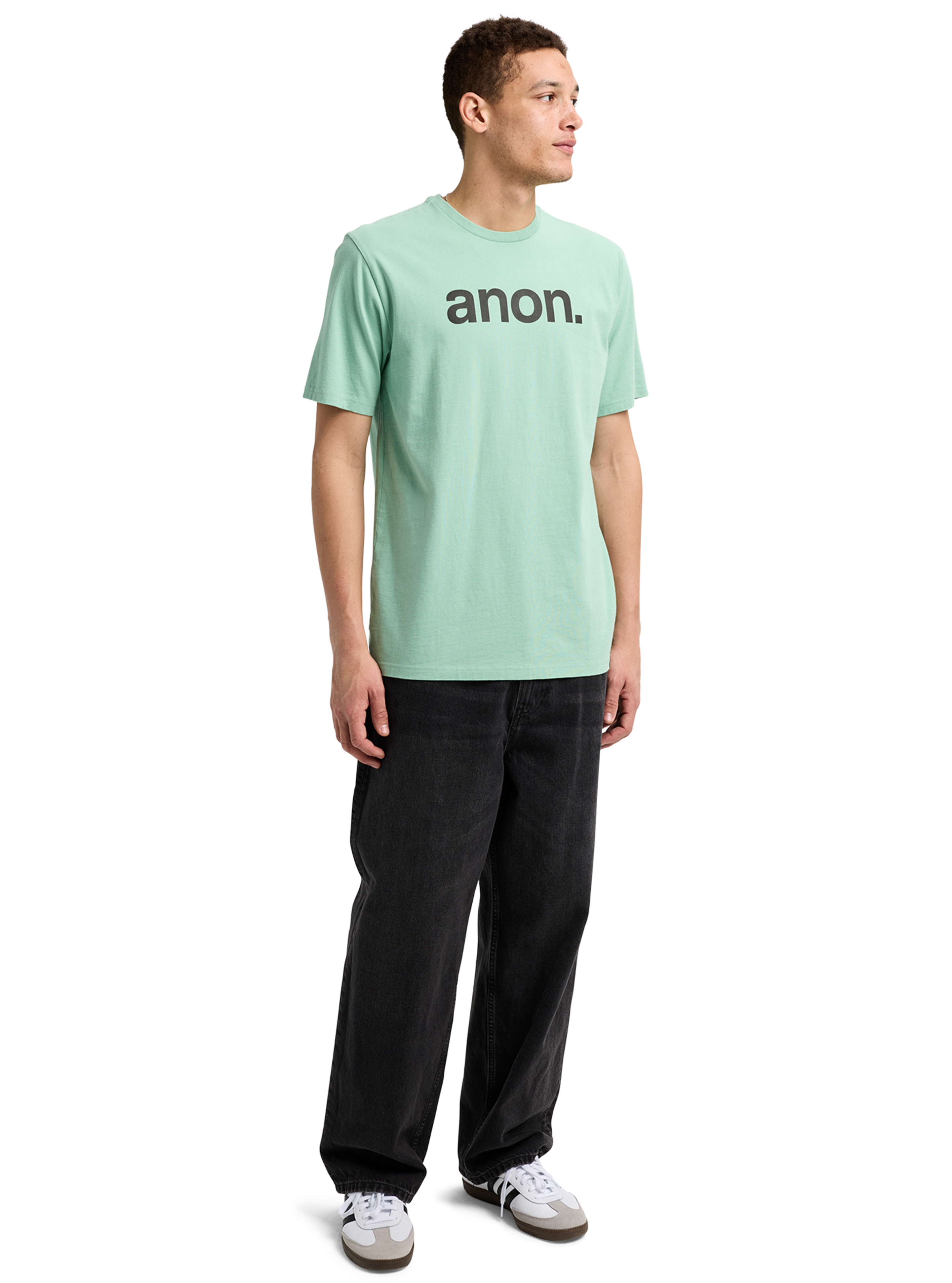 Burton Anon t-skjorte herre True Black økologisk
