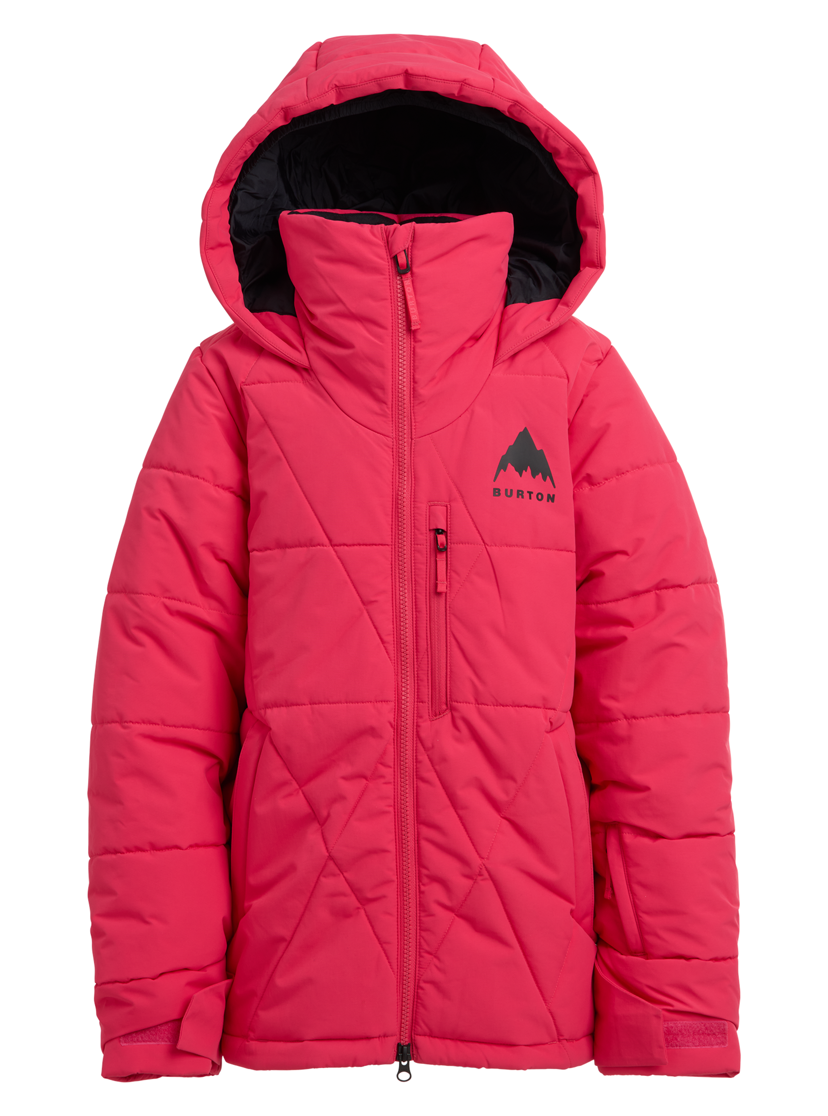 Burton Spindal 2L barnejakke Azalea Pink isolert