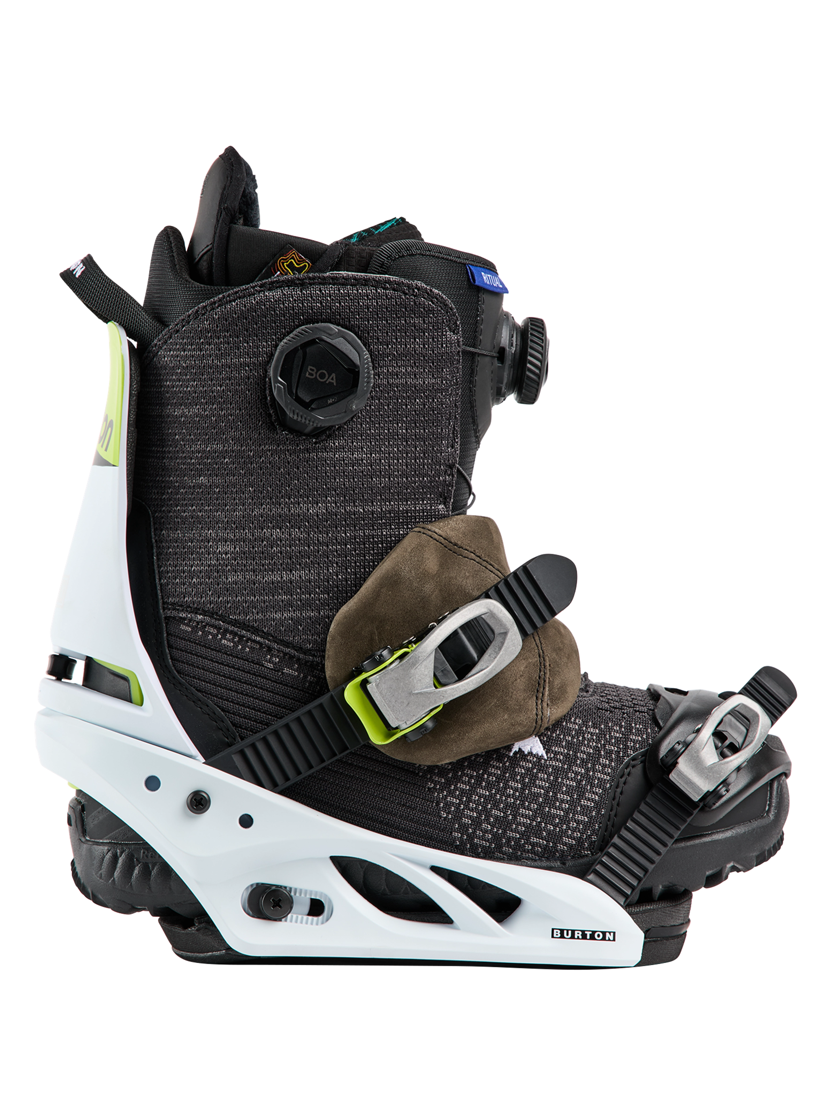 Burton Lexa X LTD binding dame M grønn stiv