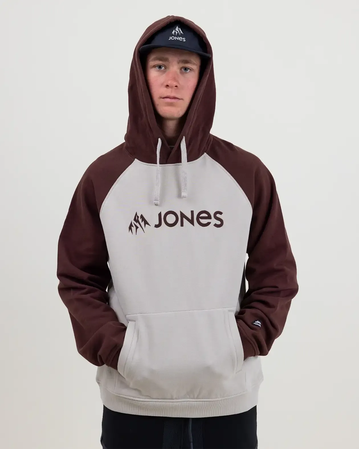 Jones Truckee Organic Cotton Hoodie mosegrønn