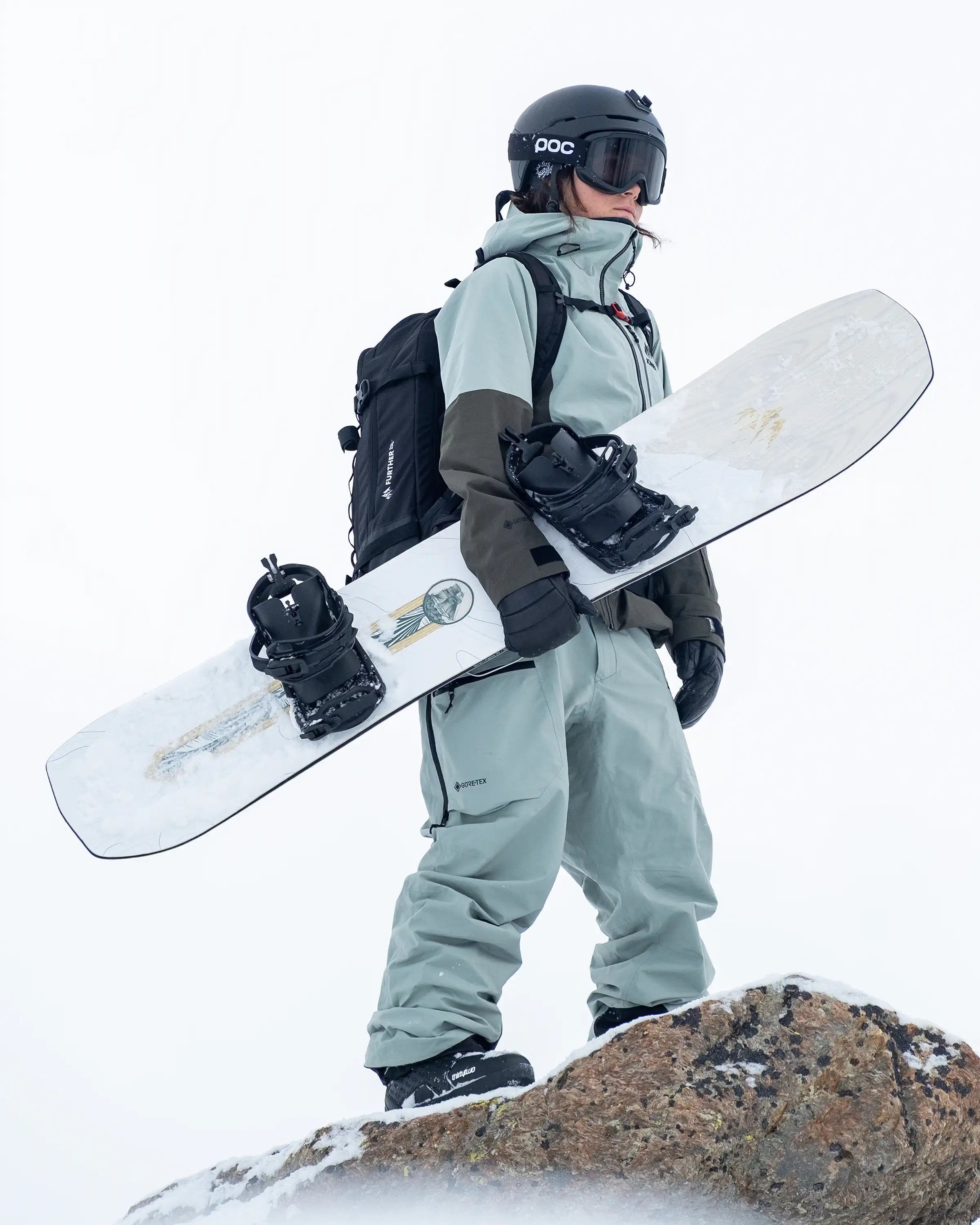 Jones Flagship snowboard dame 149 pudder