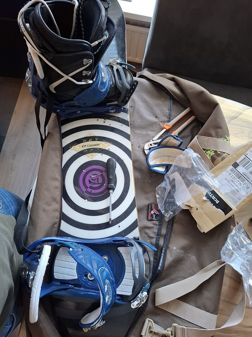 Burton Supergrip 2.0 tåstropp binding venstre matty black