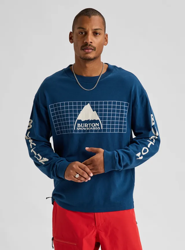 Burton 83 Squared langermet t-skjorte jubileum