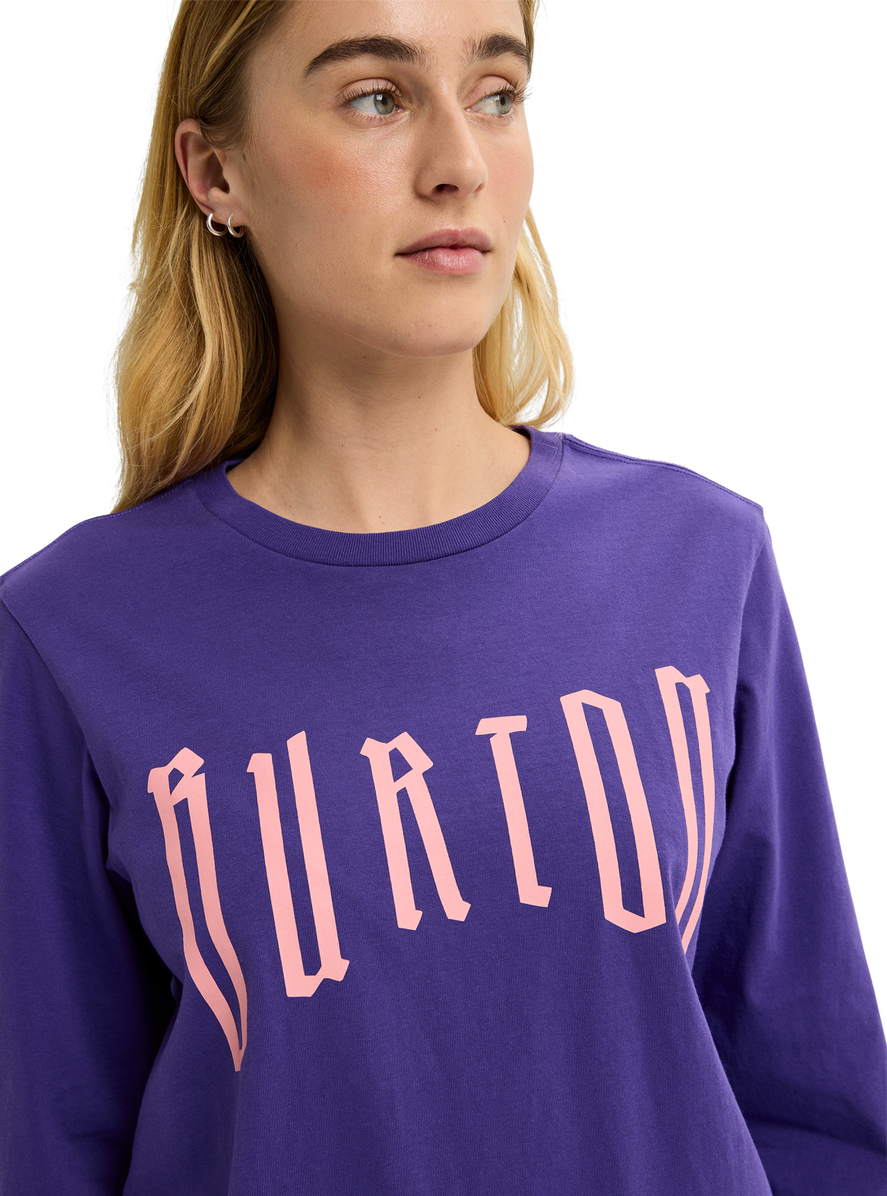 Burton Chinclip t-skjorte langermet Prism Violet
