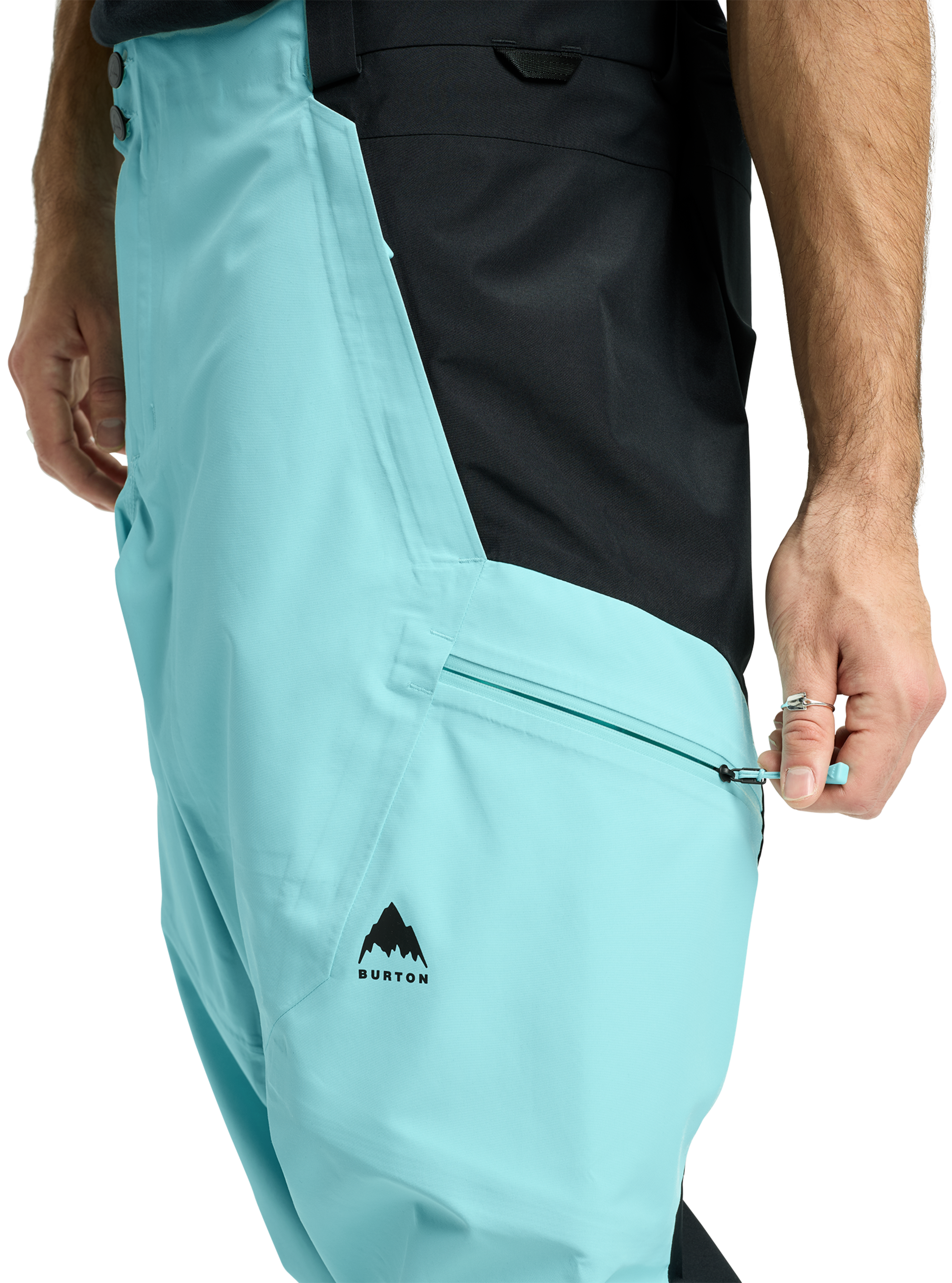 Burton Reserve skallbukse 3L Light Teal 3-lags pustende