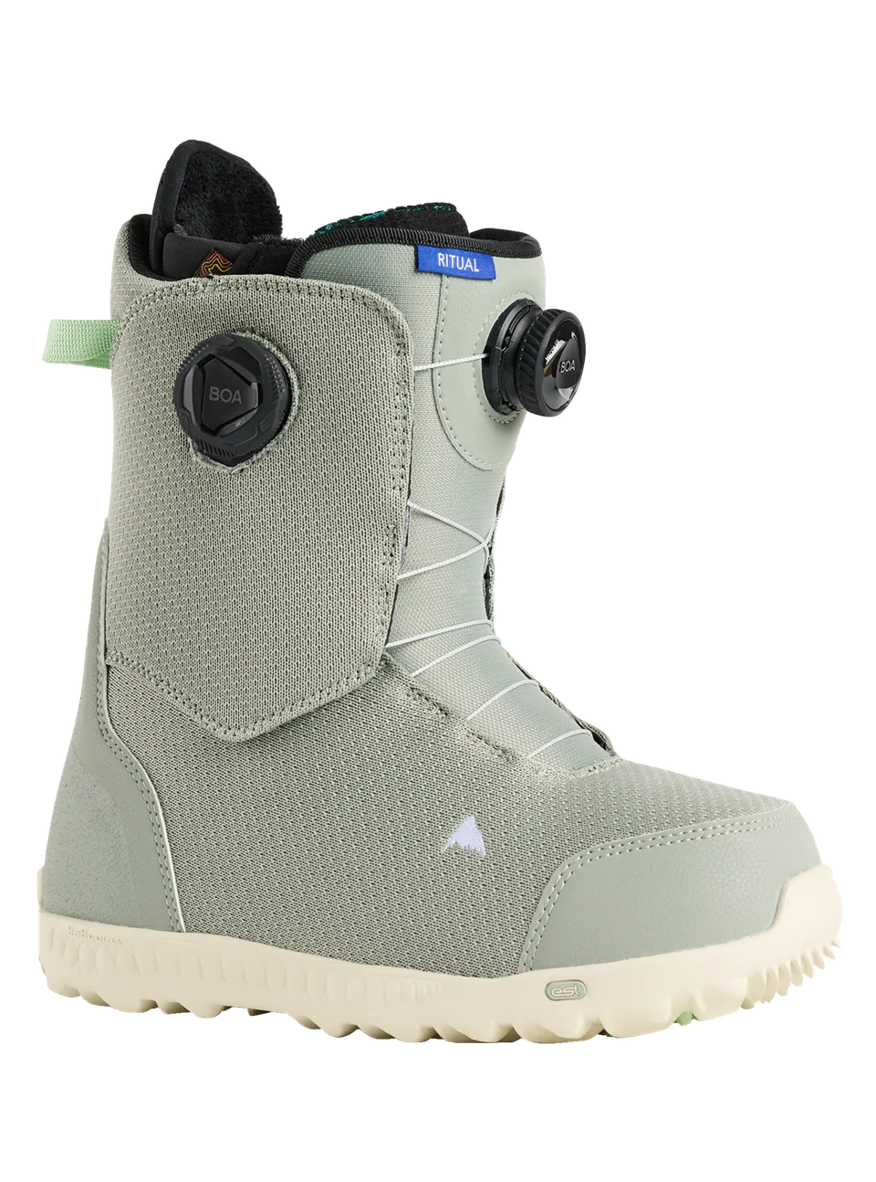 Burton Ritual BOA snowboardstøvler dame talc grønn