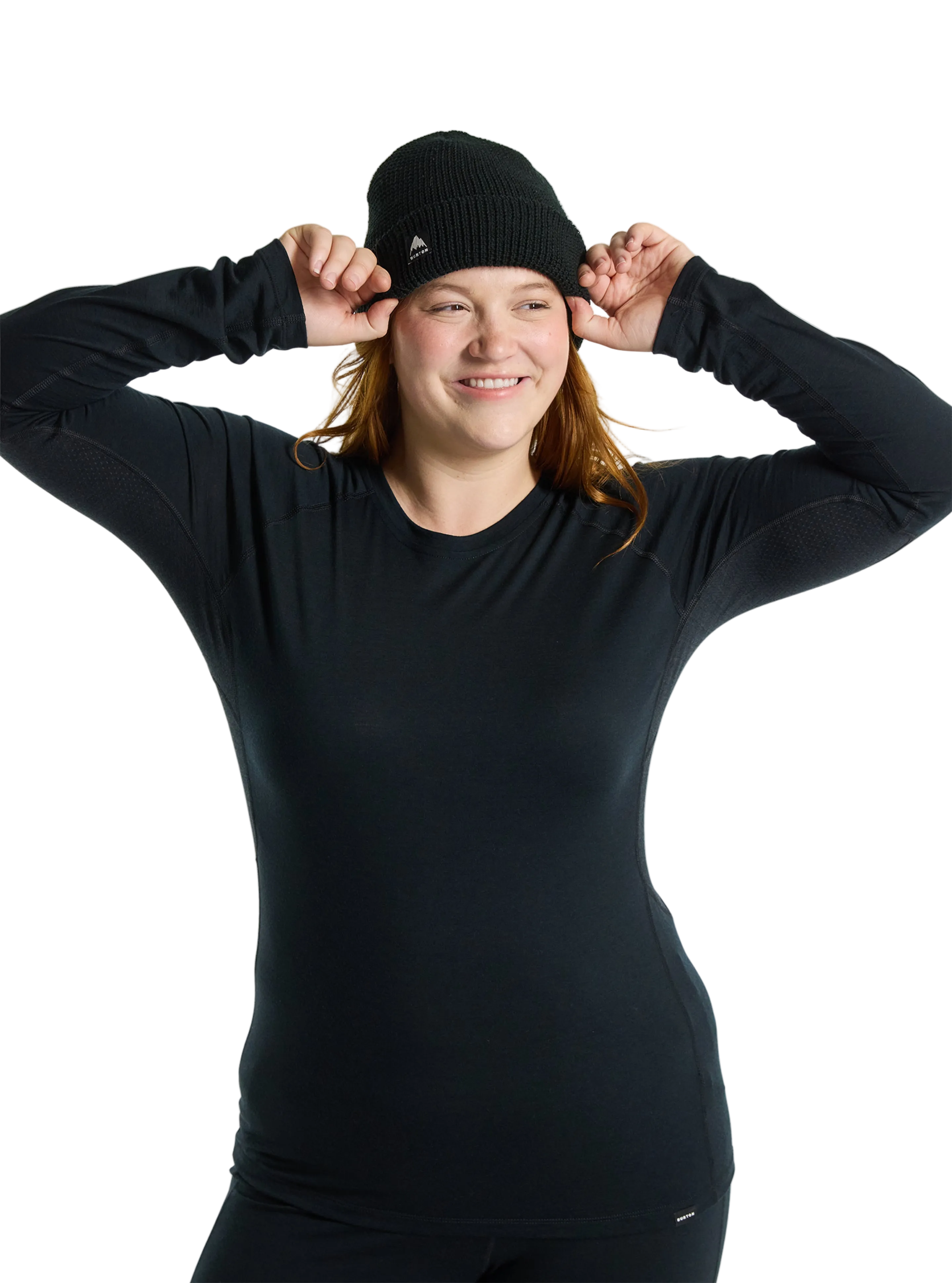 Burton Phayse Merino understøytrøye True Black dame