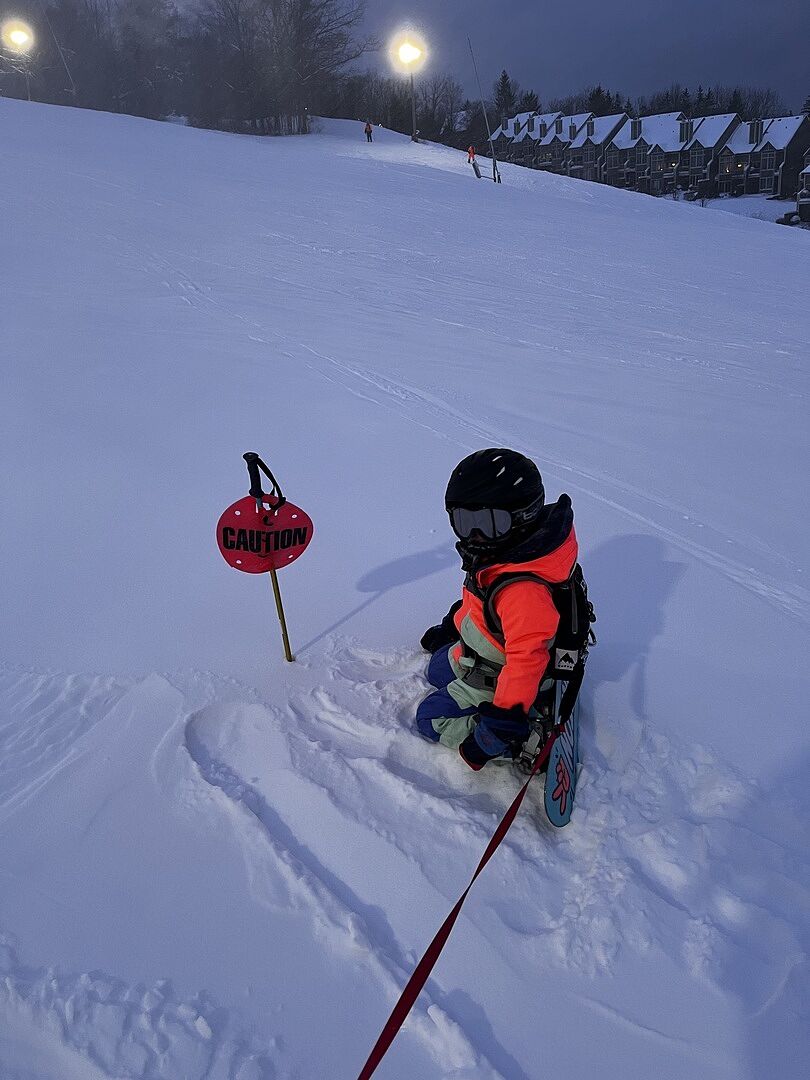 Burton MDXONE snowboardsele barn svart læresele