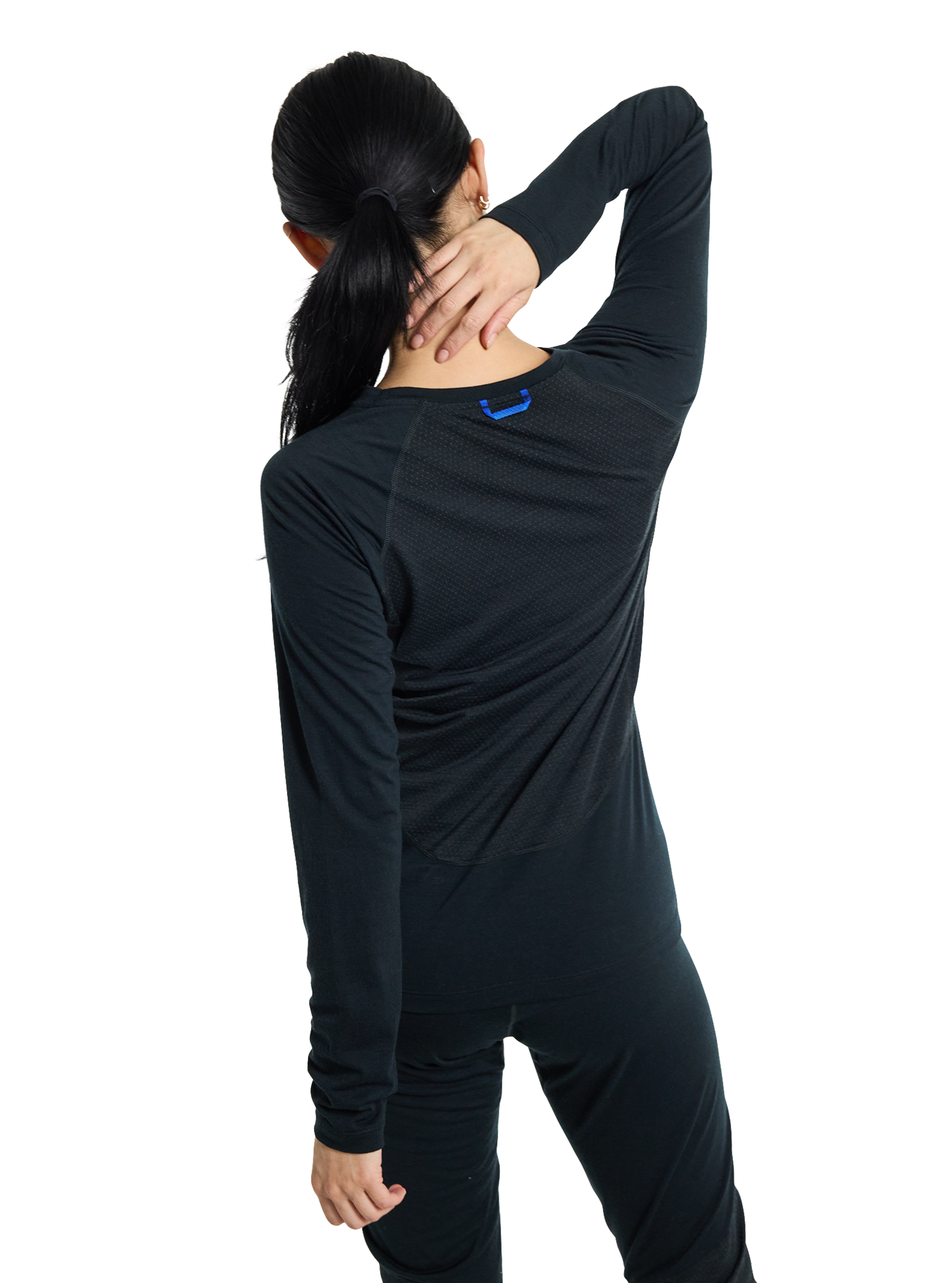 Burton Phayse Merino understøytrøye True Black dame