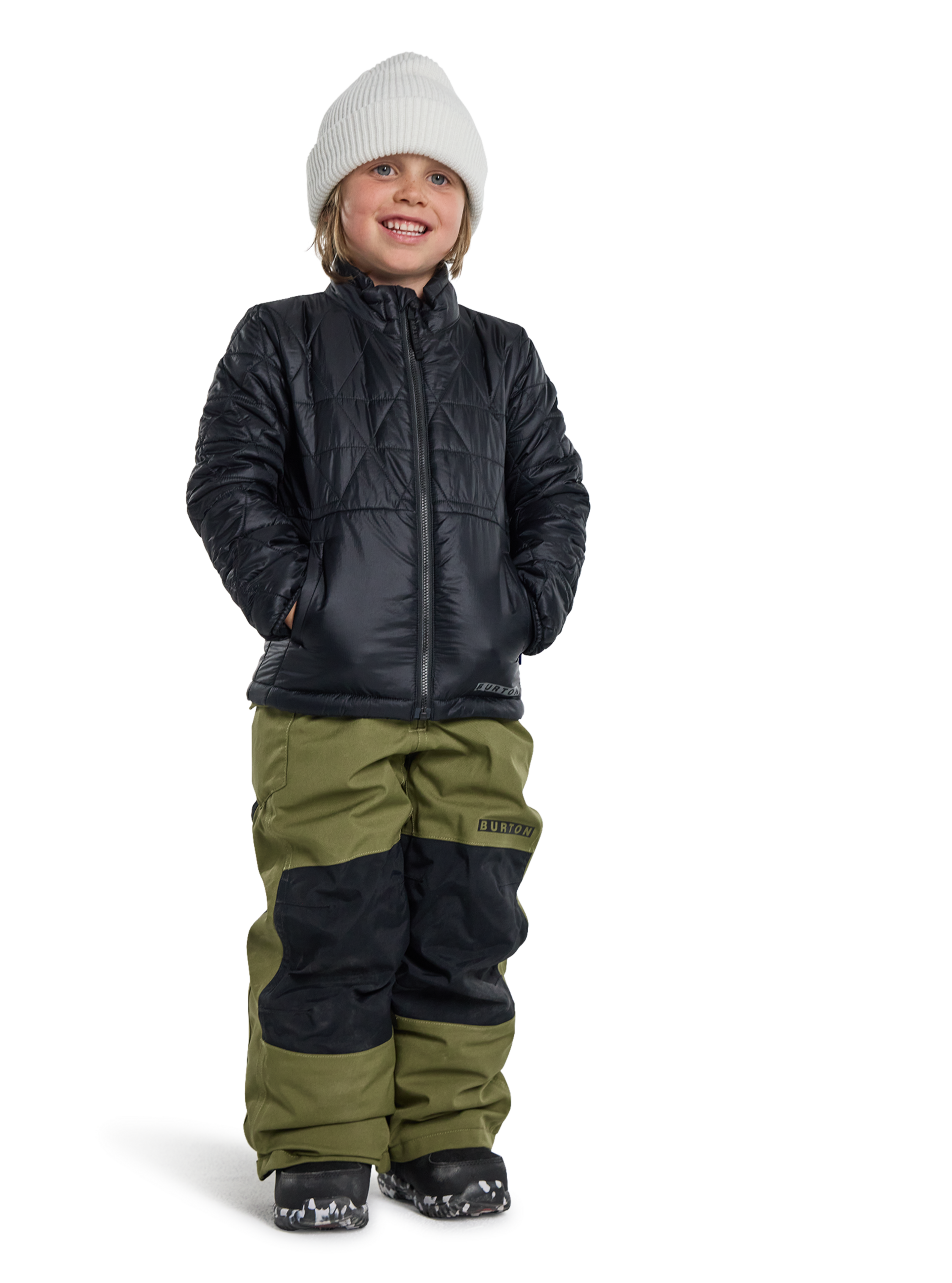 Burton Versatile Heat boblejakke småbarn True Black lett