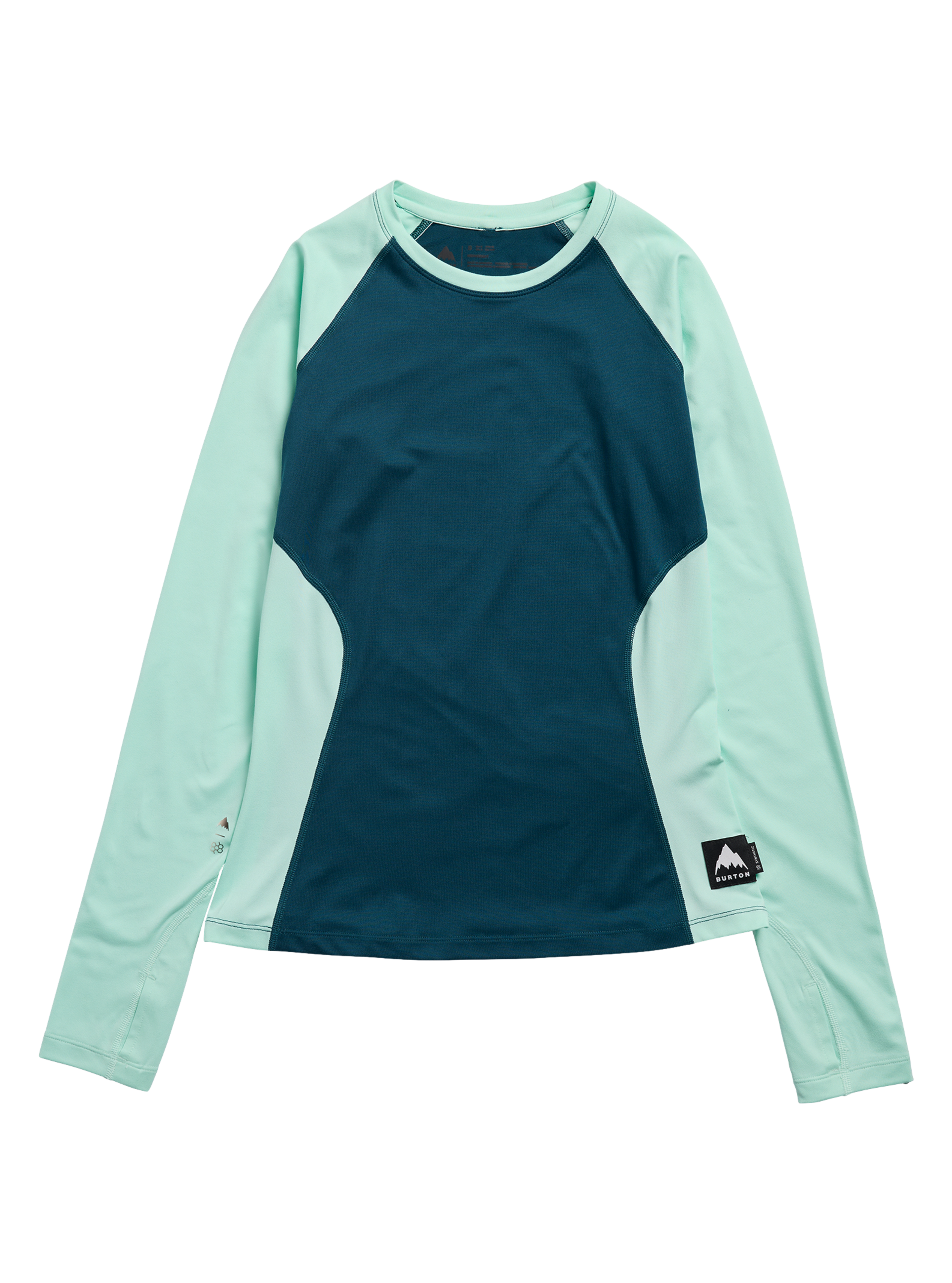 Burton Midweight Base Layer Crew dameundertrøye True Black varm