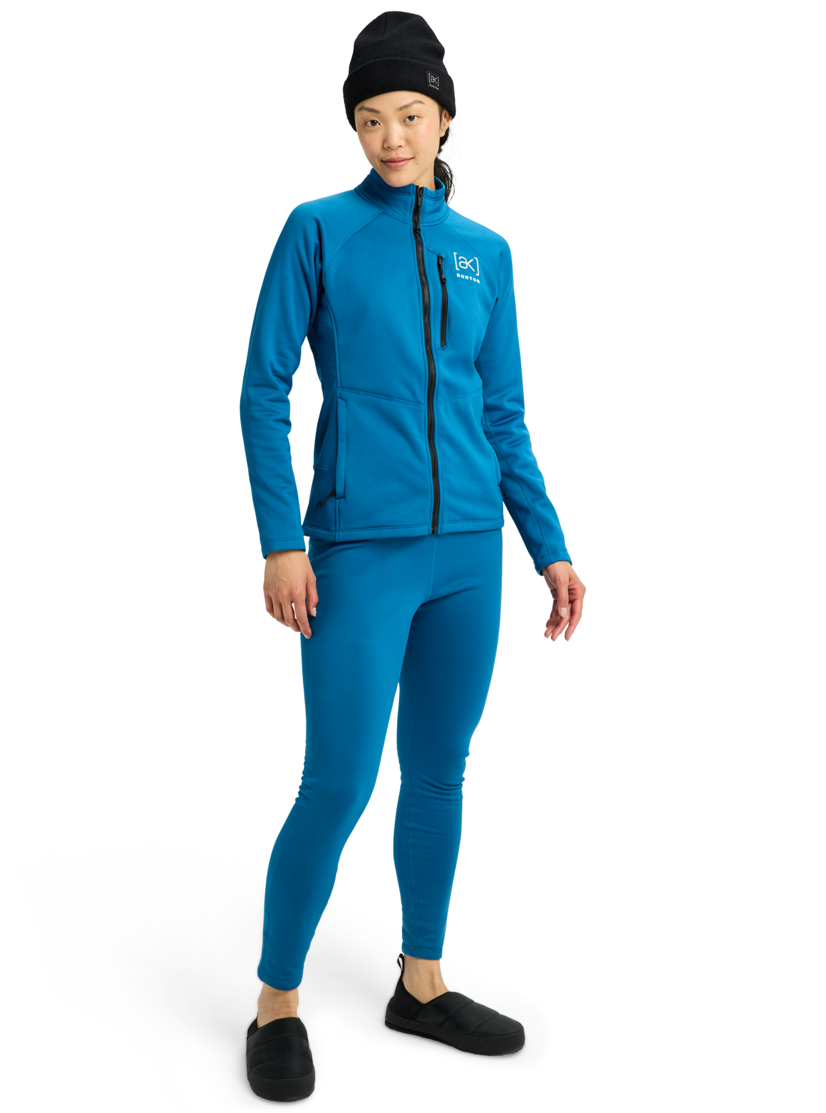 Burton [ak] Baker Stretch fleecejakke blå dame