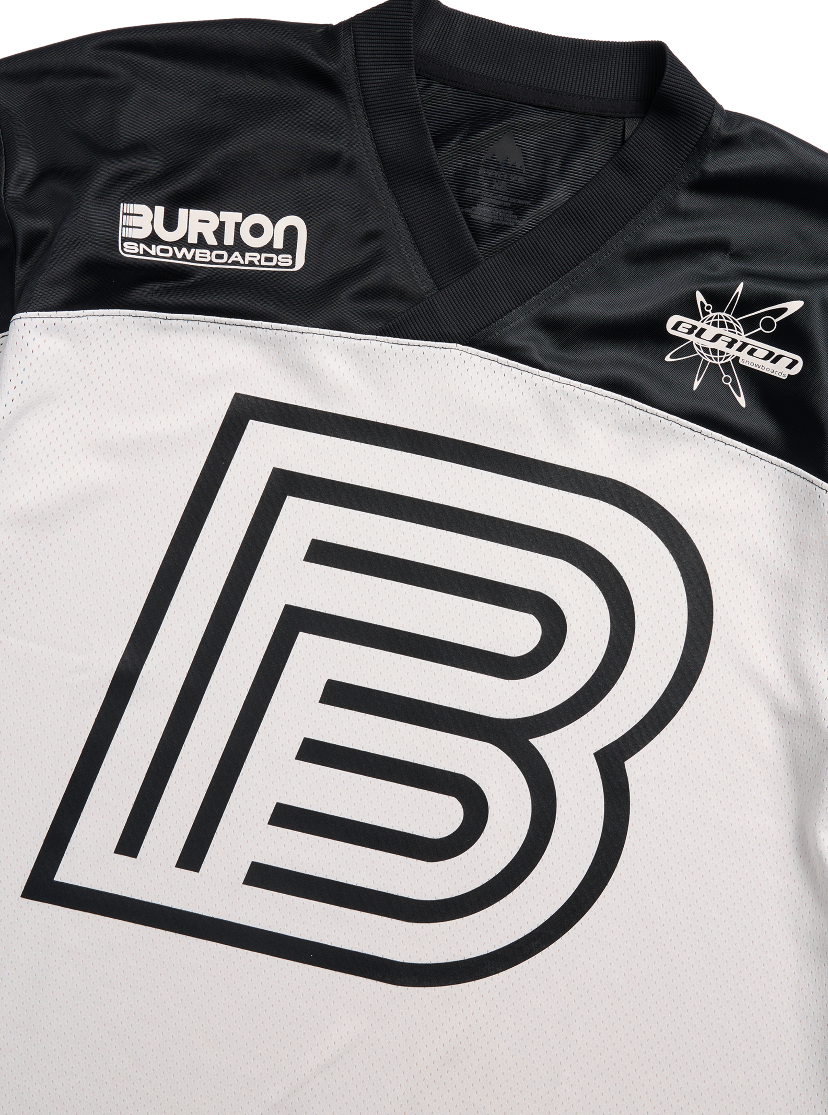 Burton Short Sleeve jersey true black planet purple teknisk