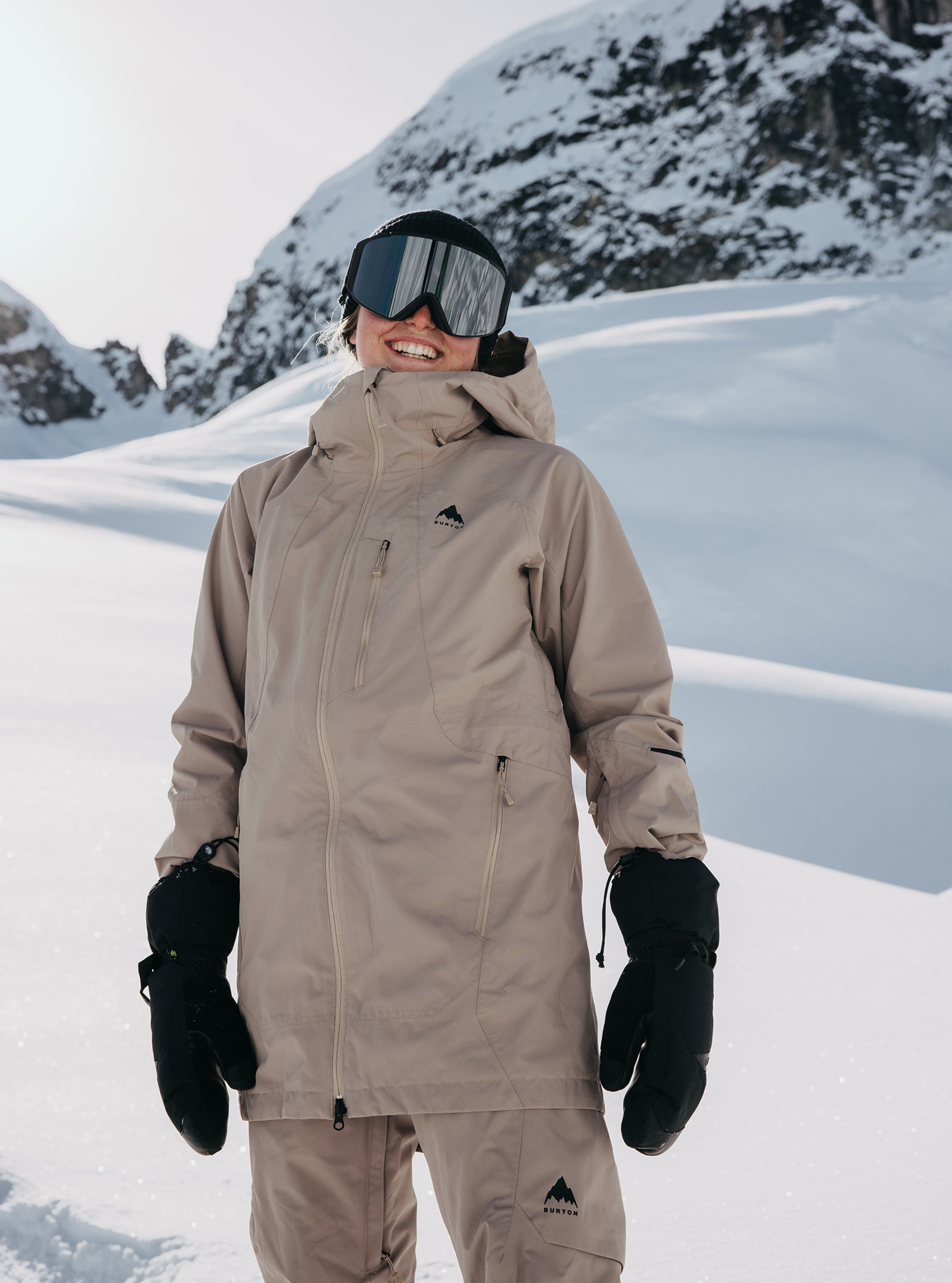 Burton Reserve 2L snowboardjakke True Black skall