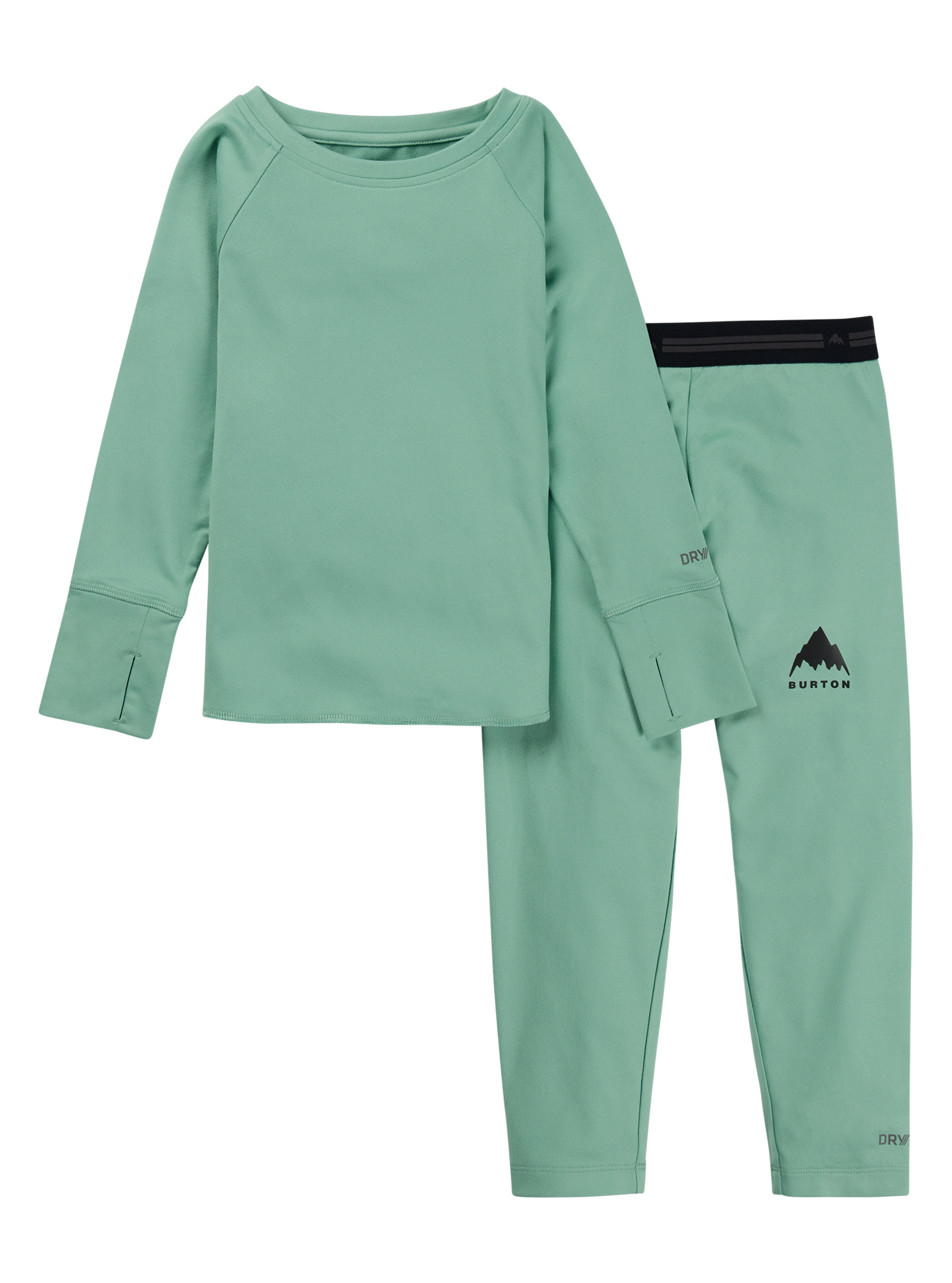 Burton Midweight Base Layer Set ullsett Soft Sage barn