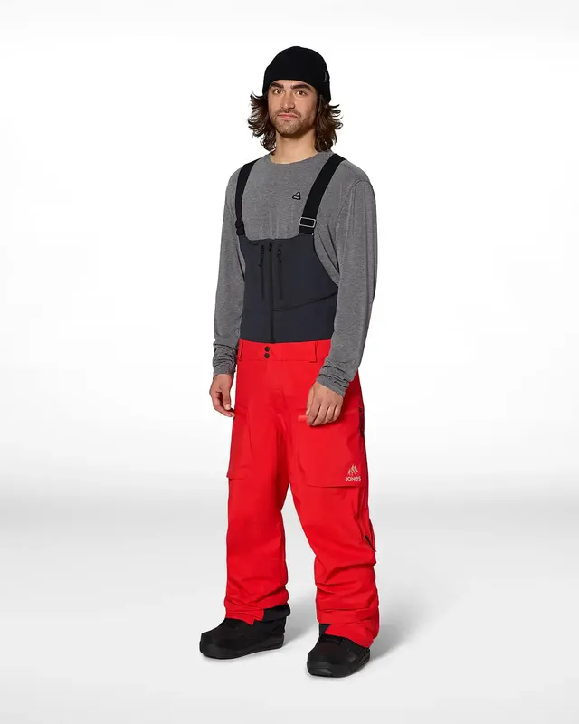 Jones Higher GORE-TEX 3L selebukse herre lava red