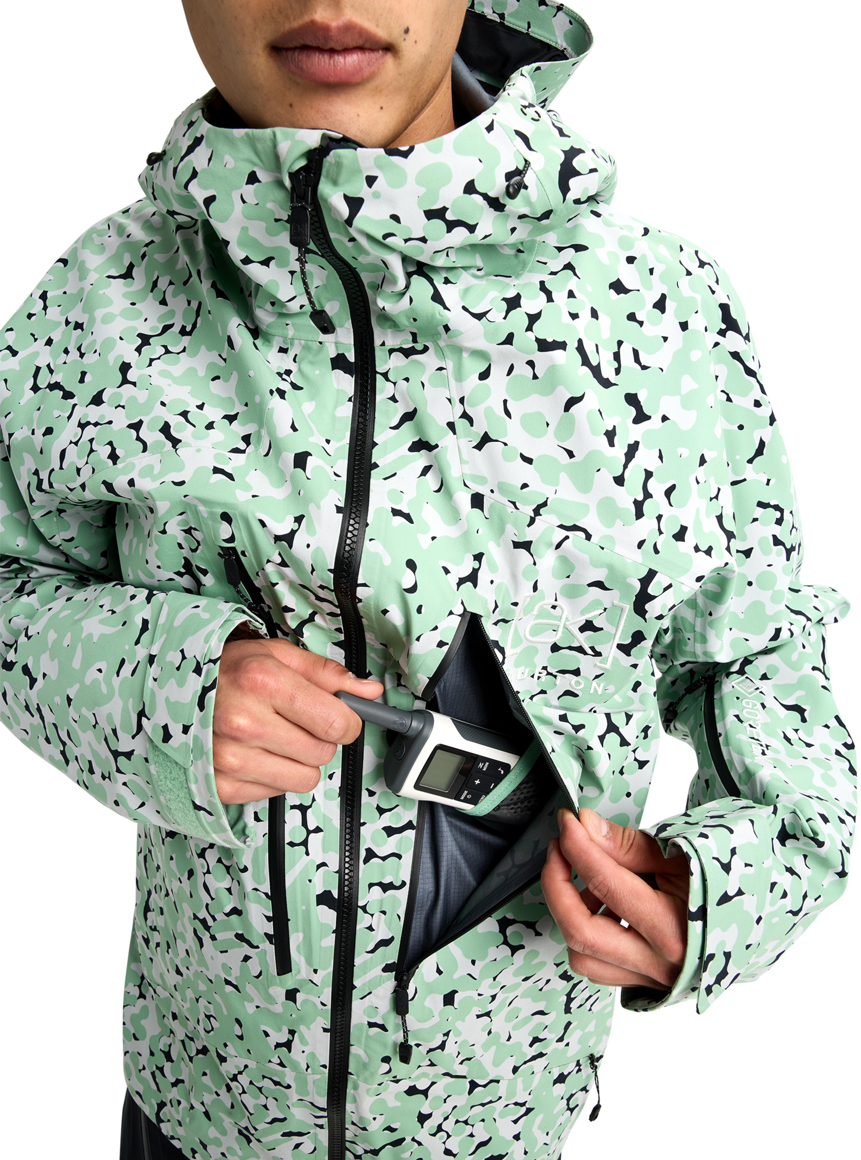 Burton [ak] Tuvak GORE-TEX skalljakke Sage Dot Camo