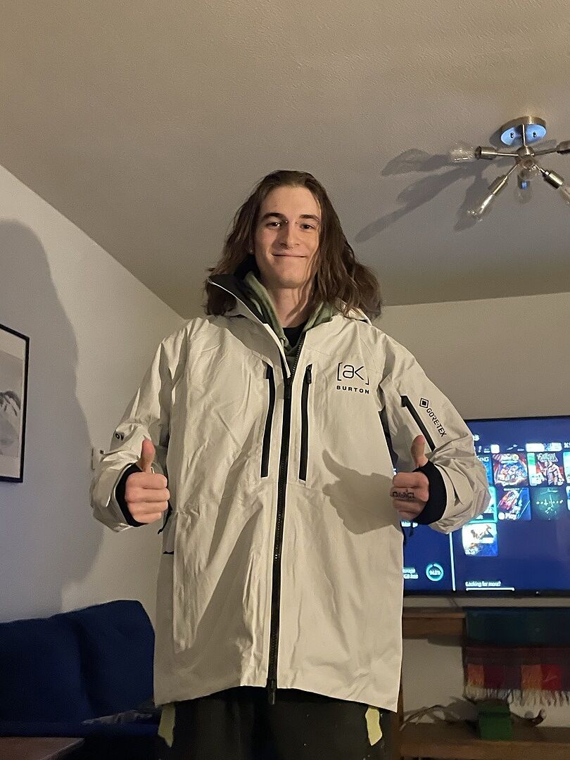 Burton [ak] Swash GORE-TEX 2L jakke gul isolert