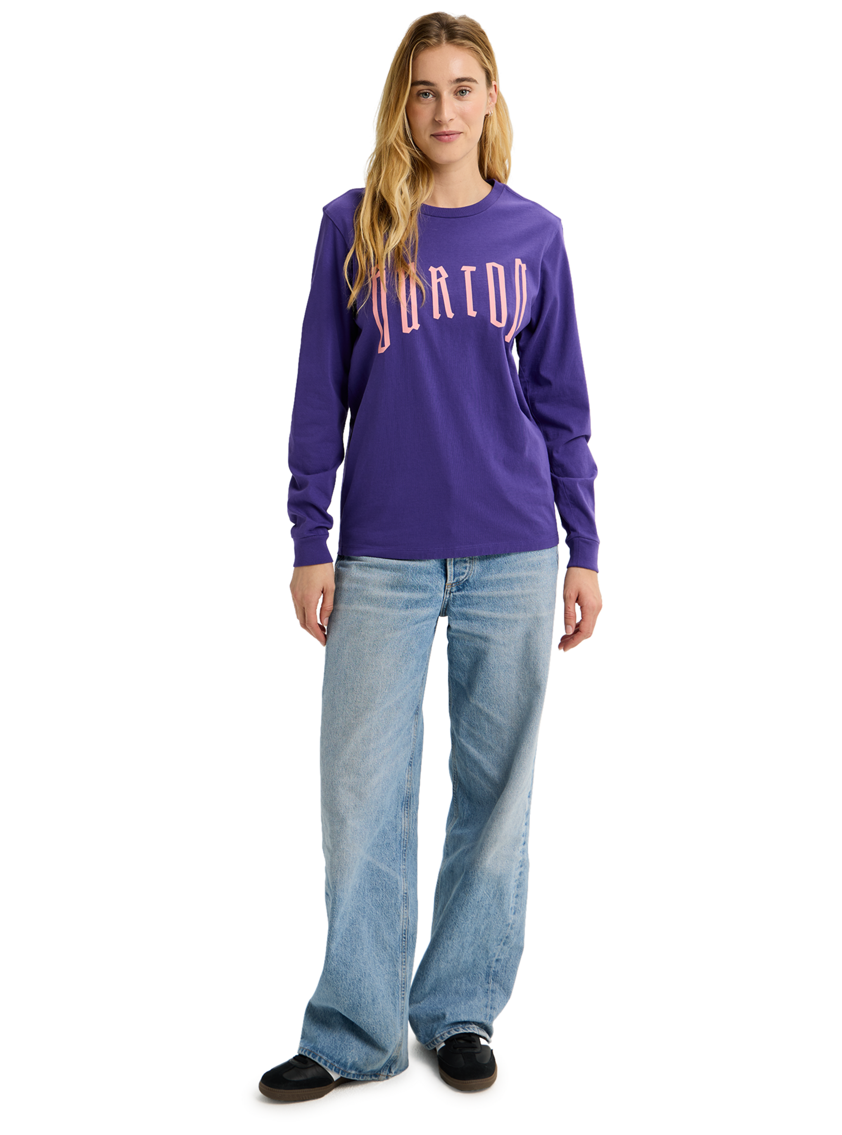 Burton Chinclip t-skjorte langermet Prism Violet