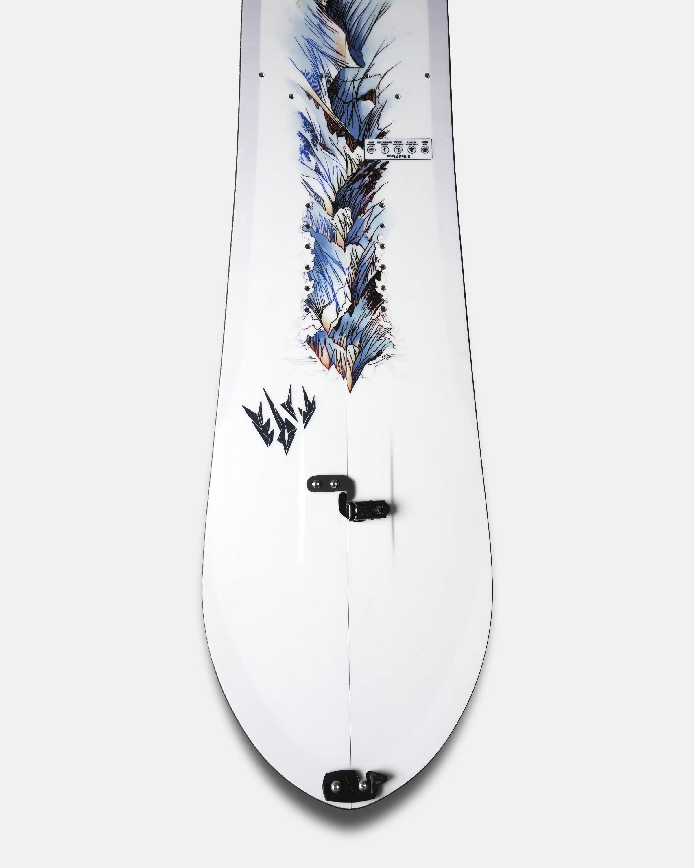 Jones Frontier 2.0 splitboard direksjonal for pudder