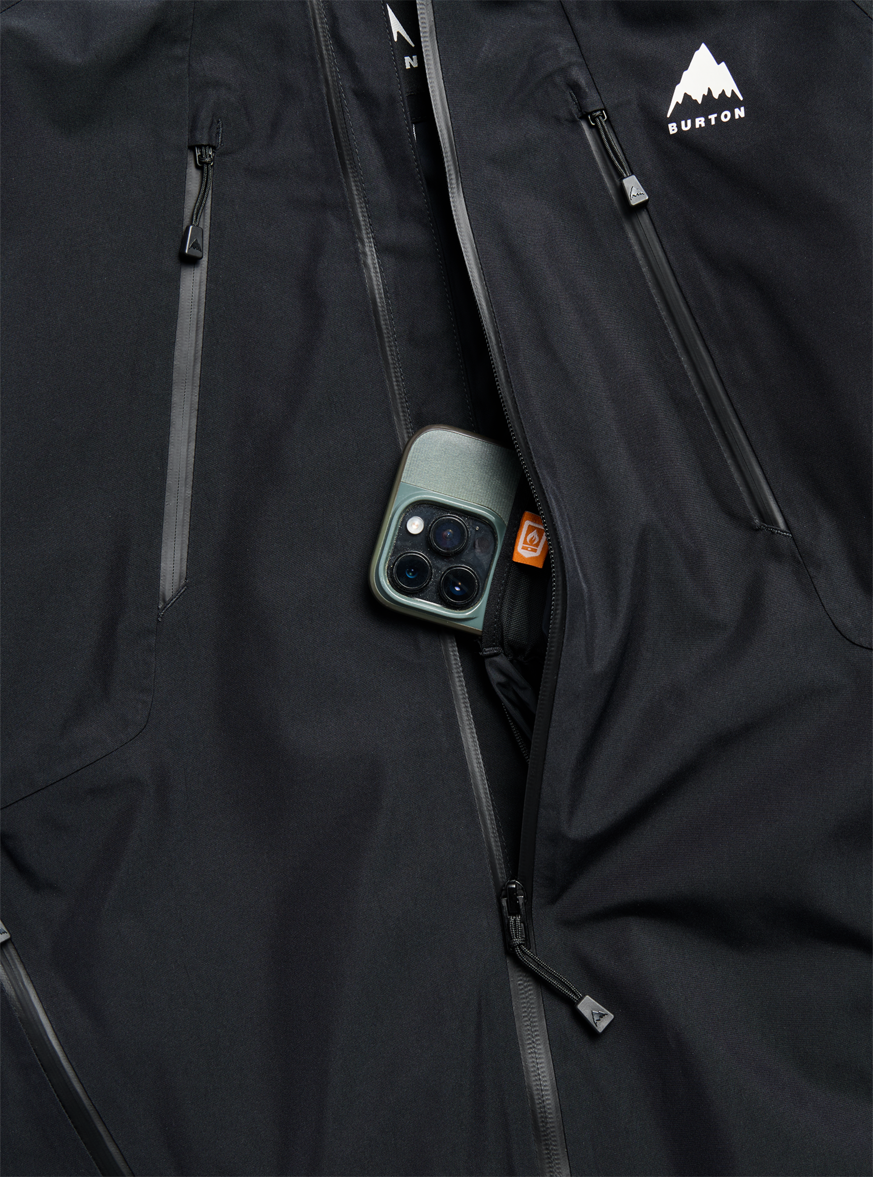 Burton Reserve GORE-TEX skalljakke dame True Black
