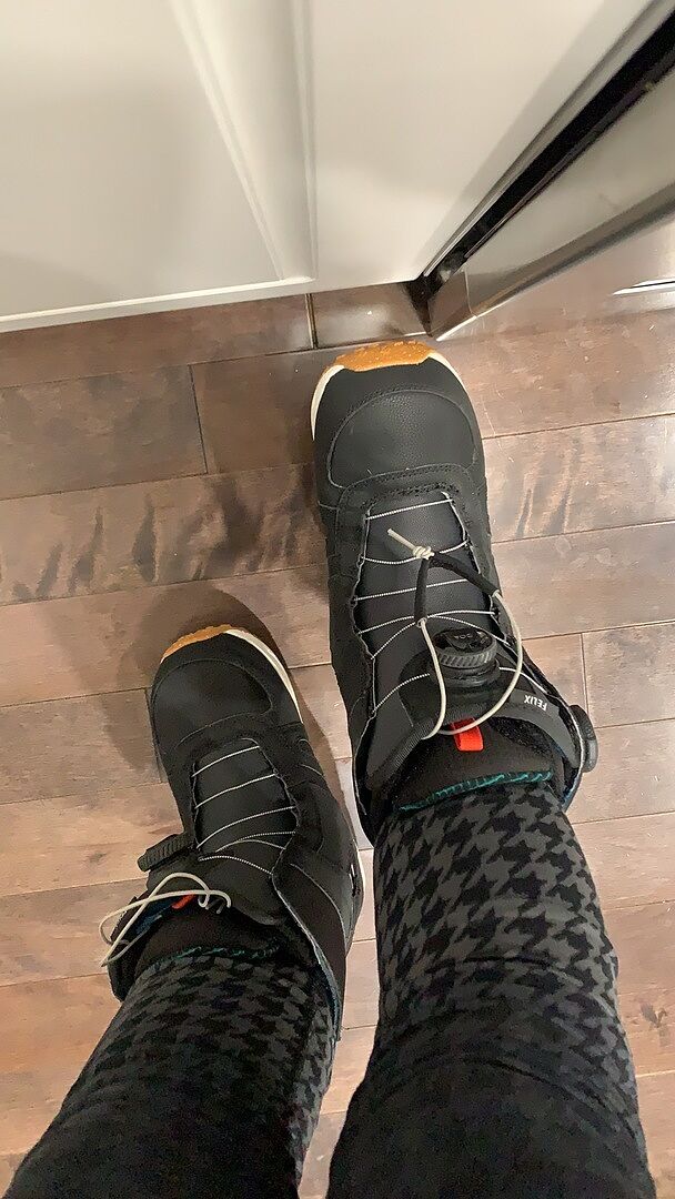 Burton Felix BOA snowboardstøvler dame Black varm