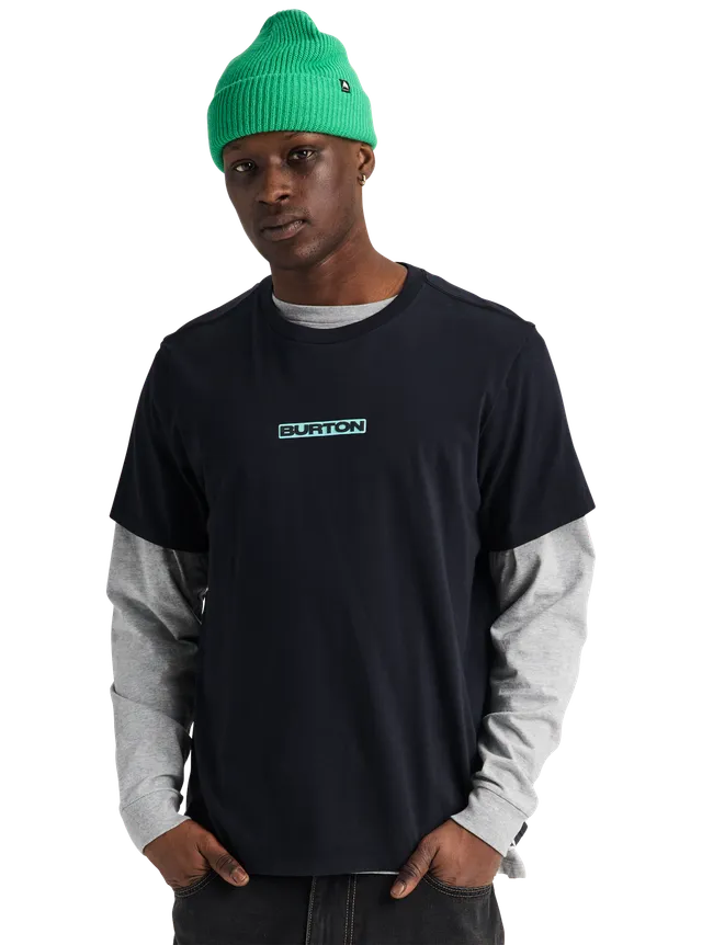 Burton From Burton to the World t-skjorte True Black bomull