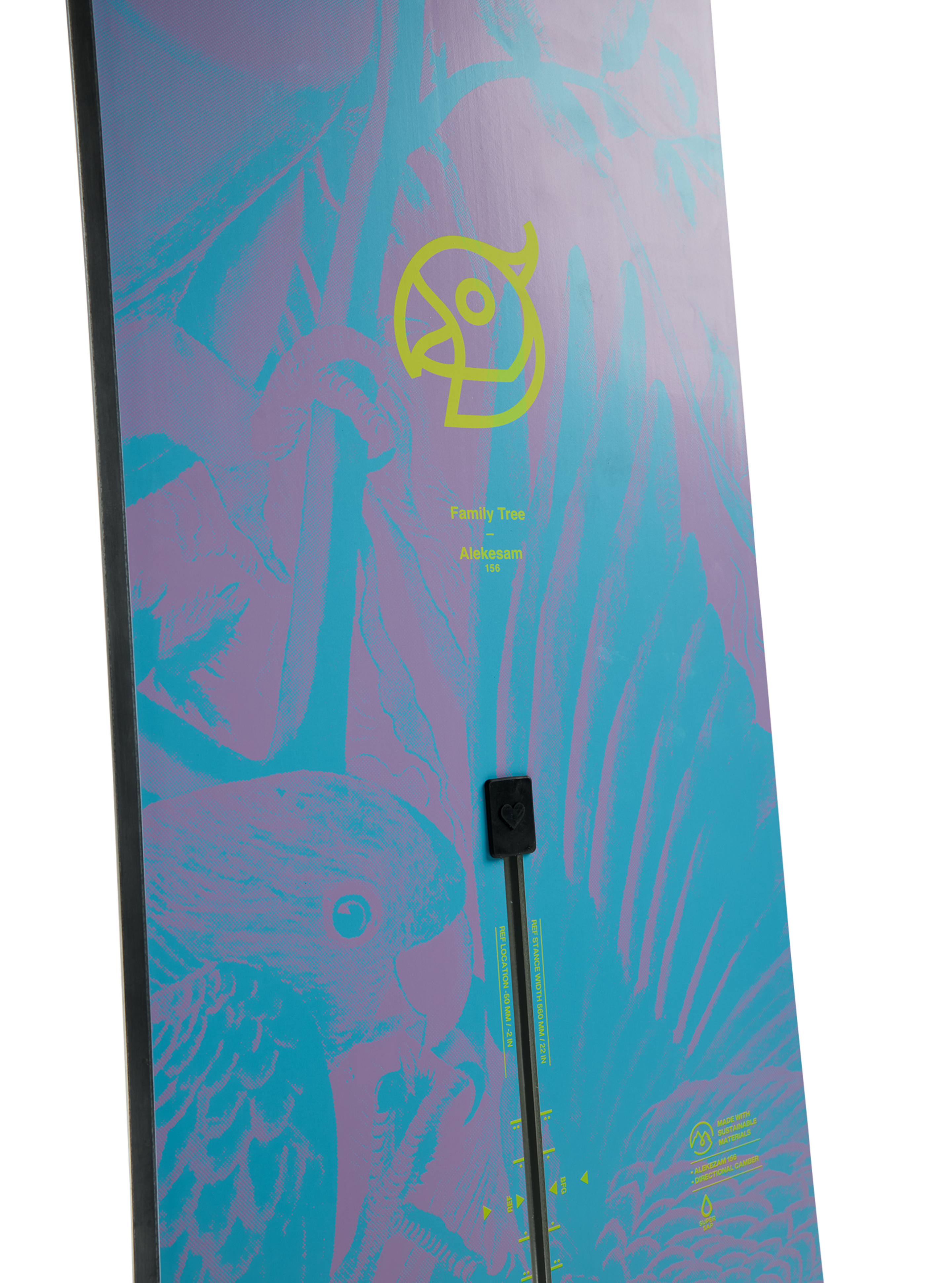 Burton Family Tree Alekesam Camber snøbrett Graphic surf