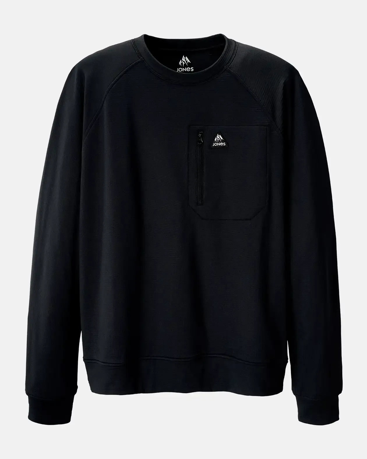 Jones Flagship fleecegenser herre svart M – gridfleece