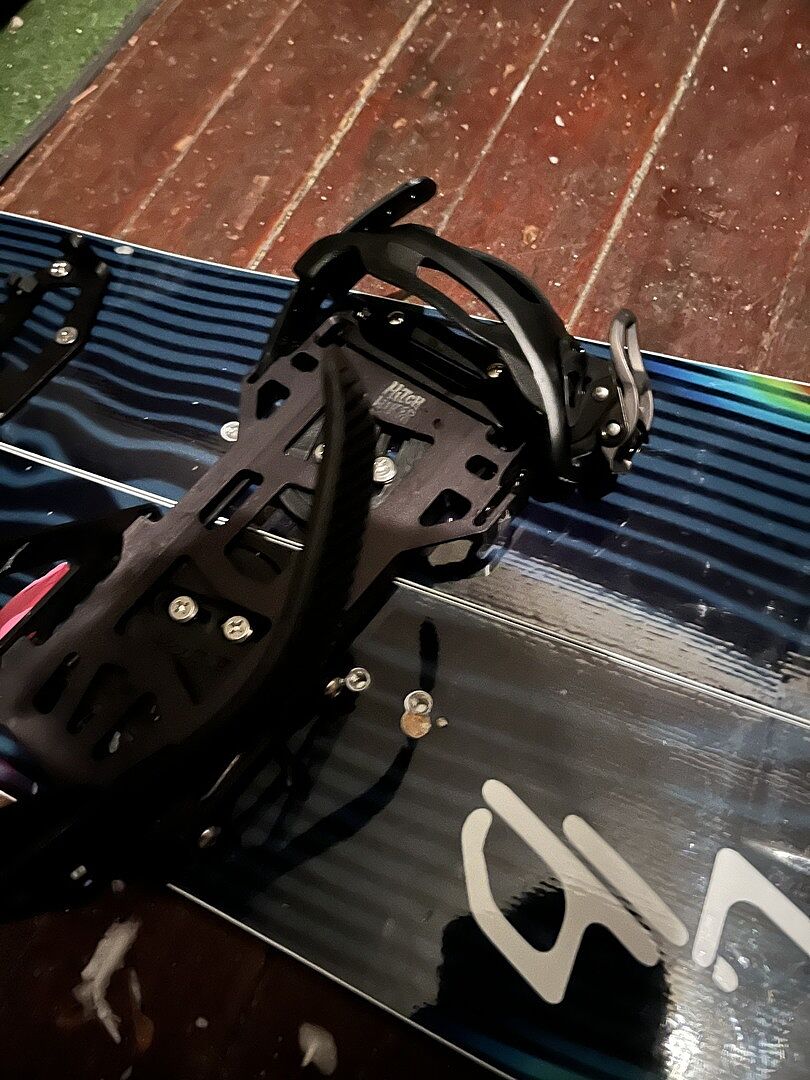 Burton Hitchhiker splitboardbinding svart Tesla T1