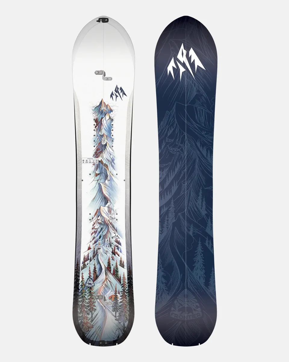 Jones Frontier 2.0 splitboard direksjonal for pudder