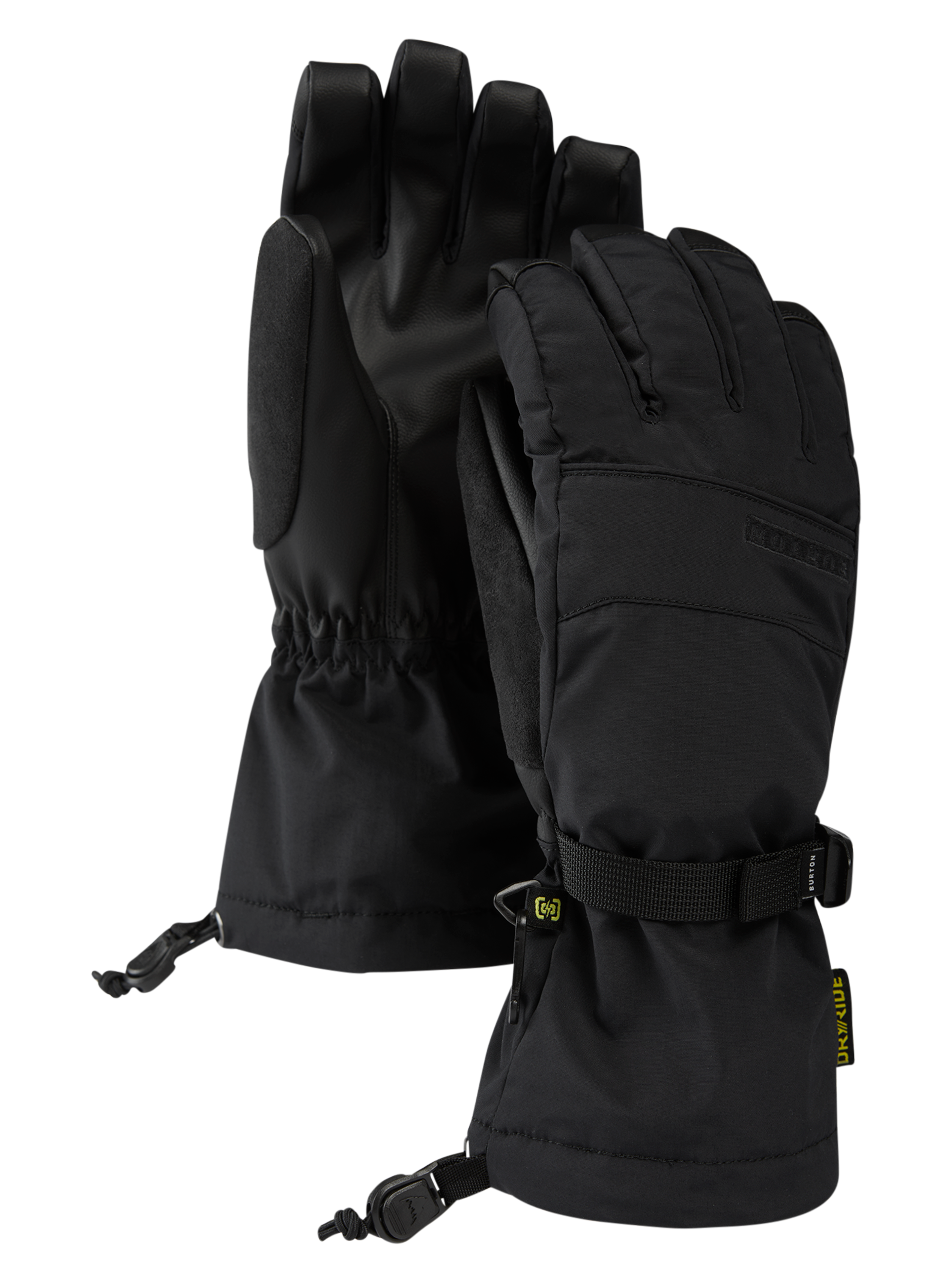 Burton Profile hansker dame true black M vindtett