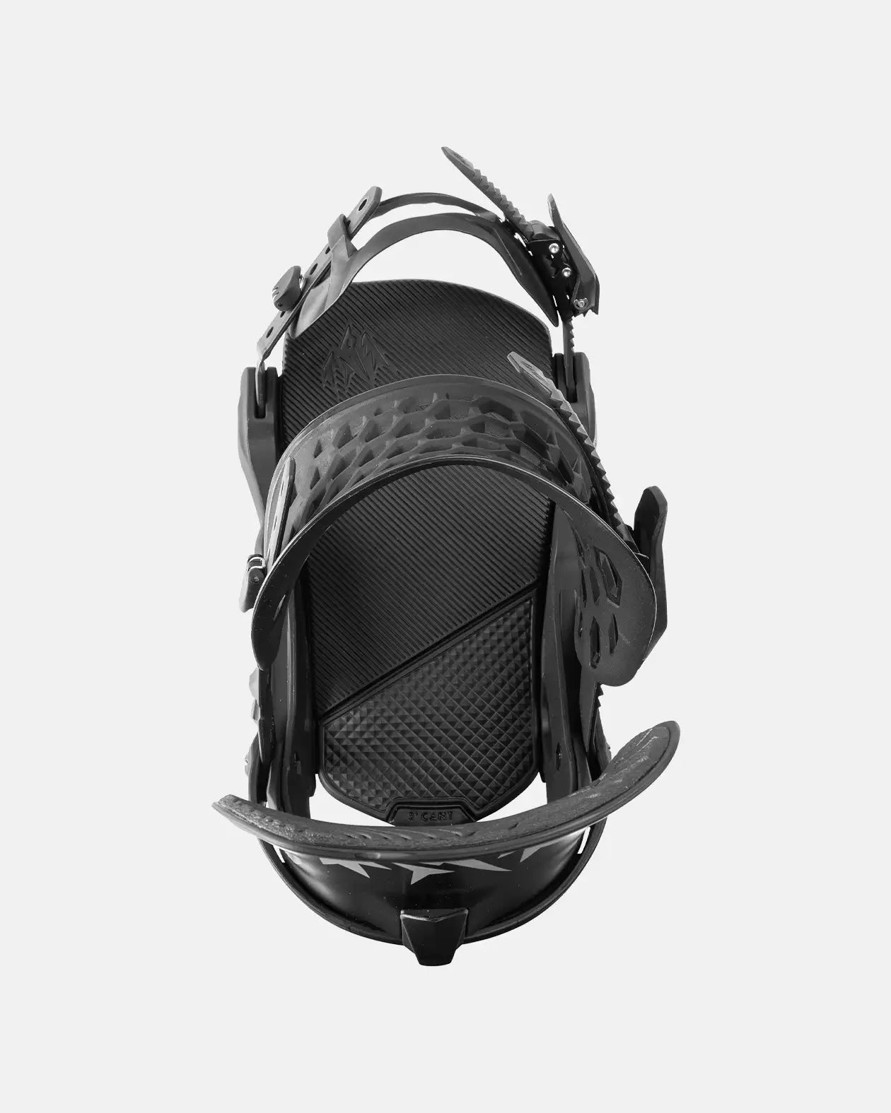 Jones Asteroid snowboardbinding Eclipse Black ungdom S myk