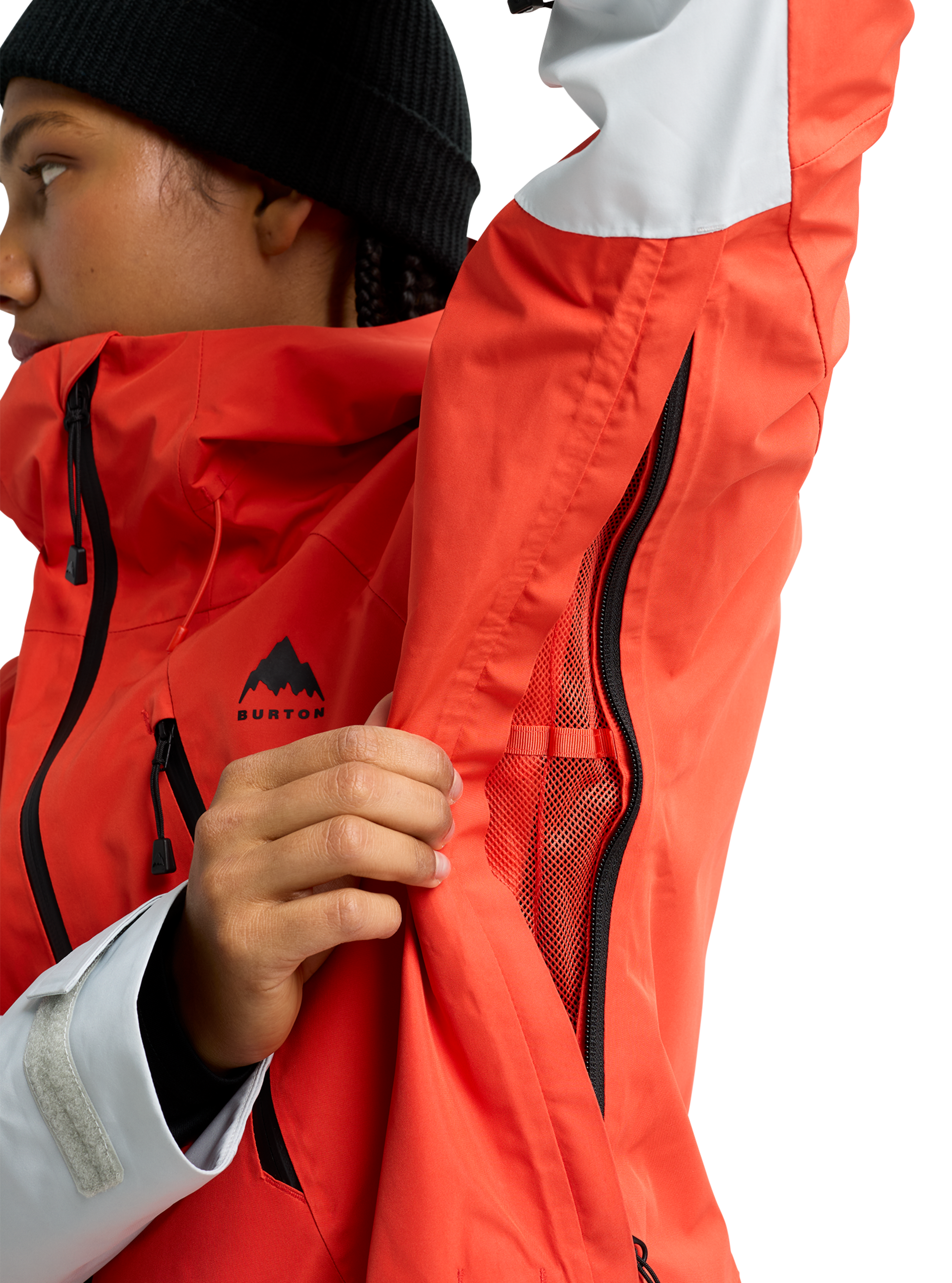 Burton Reserve GORE-TEX skalljakke dame Fiesta Red