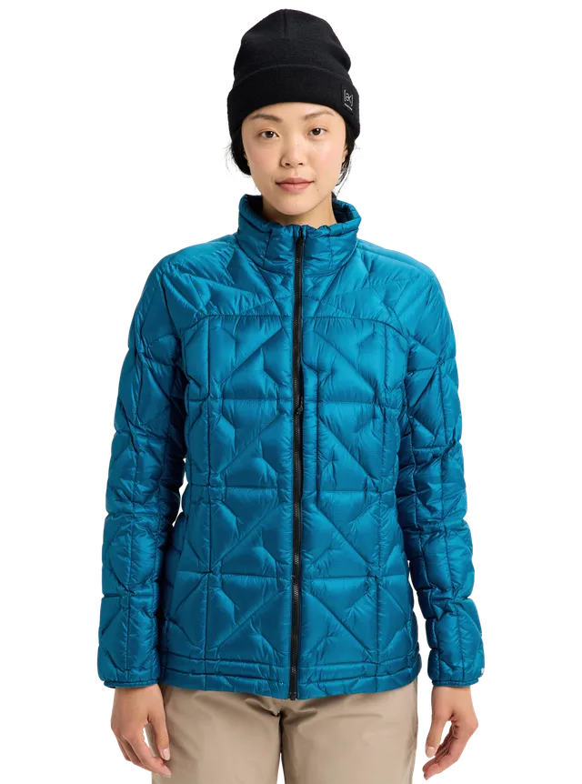 Burton [ak] Baker dunjakke dame Blue Teal isolerende