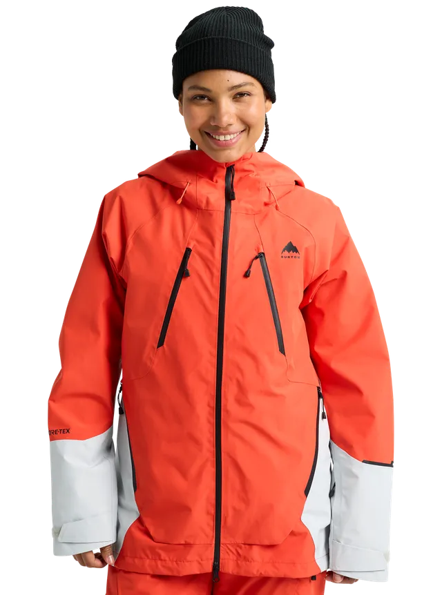 Burton Reserve GORE-TEX skalljakke dame Fiesta Red