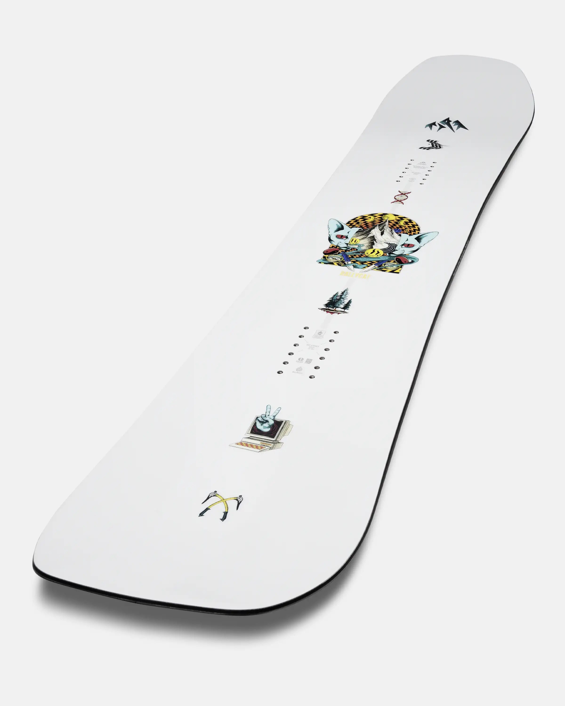 Jones Rally Cat snowboard herre 156 myk camber